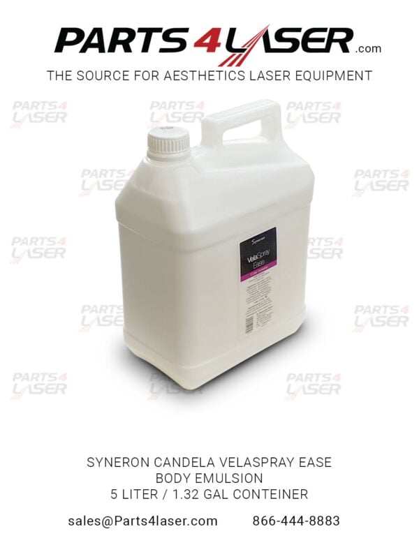 SYNERON CANDELA VELASPRAY EASE BODY EMULSION 5 LITER / 1.32 GAL , SYCN2292