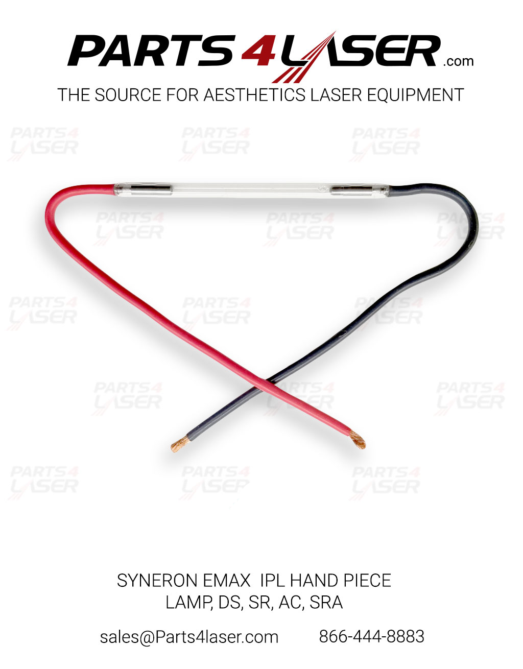 SYNERON EMAX IPL HAND PIECE LAMP ,DS,SR,AC,SRA, SYFL2233