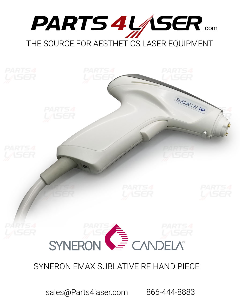 SYNERON EMAX SUBLATIVE RF HAND PIECE SYHP3223