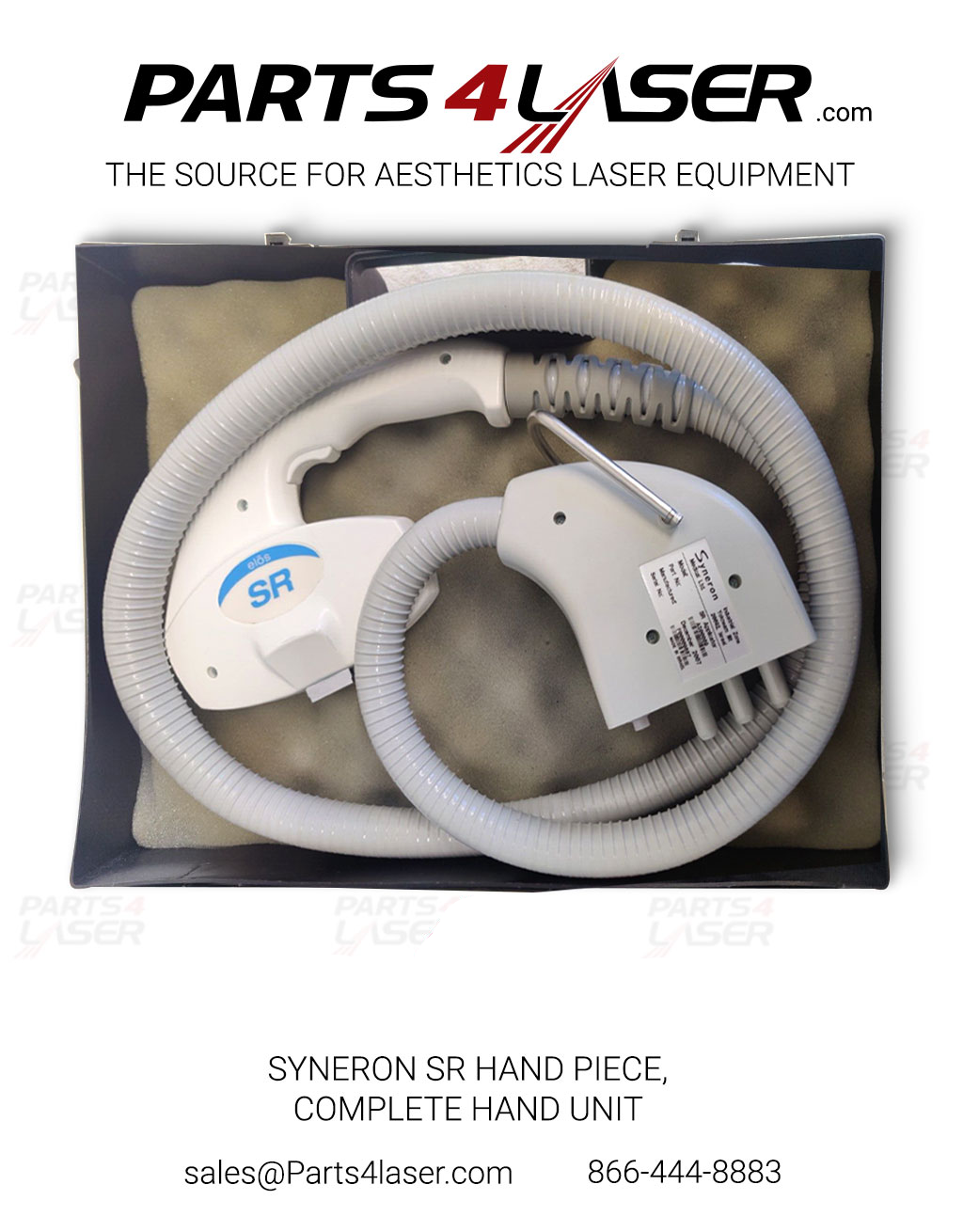 SYNERON SR HANDPIECE, COMPLETE HAND UNIT