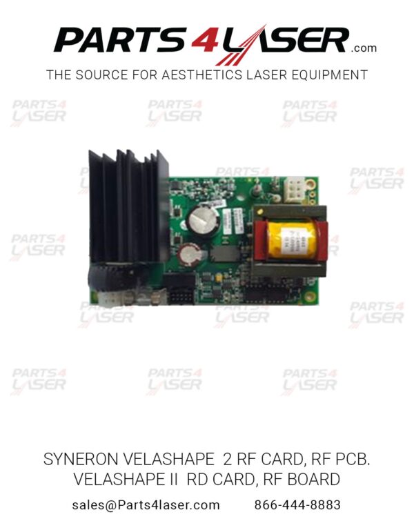 SYNERON VELASHAPE 2 RF CARD, RF PCB. VELASHAPE II RD CARD, RF BOARD SYPC2341