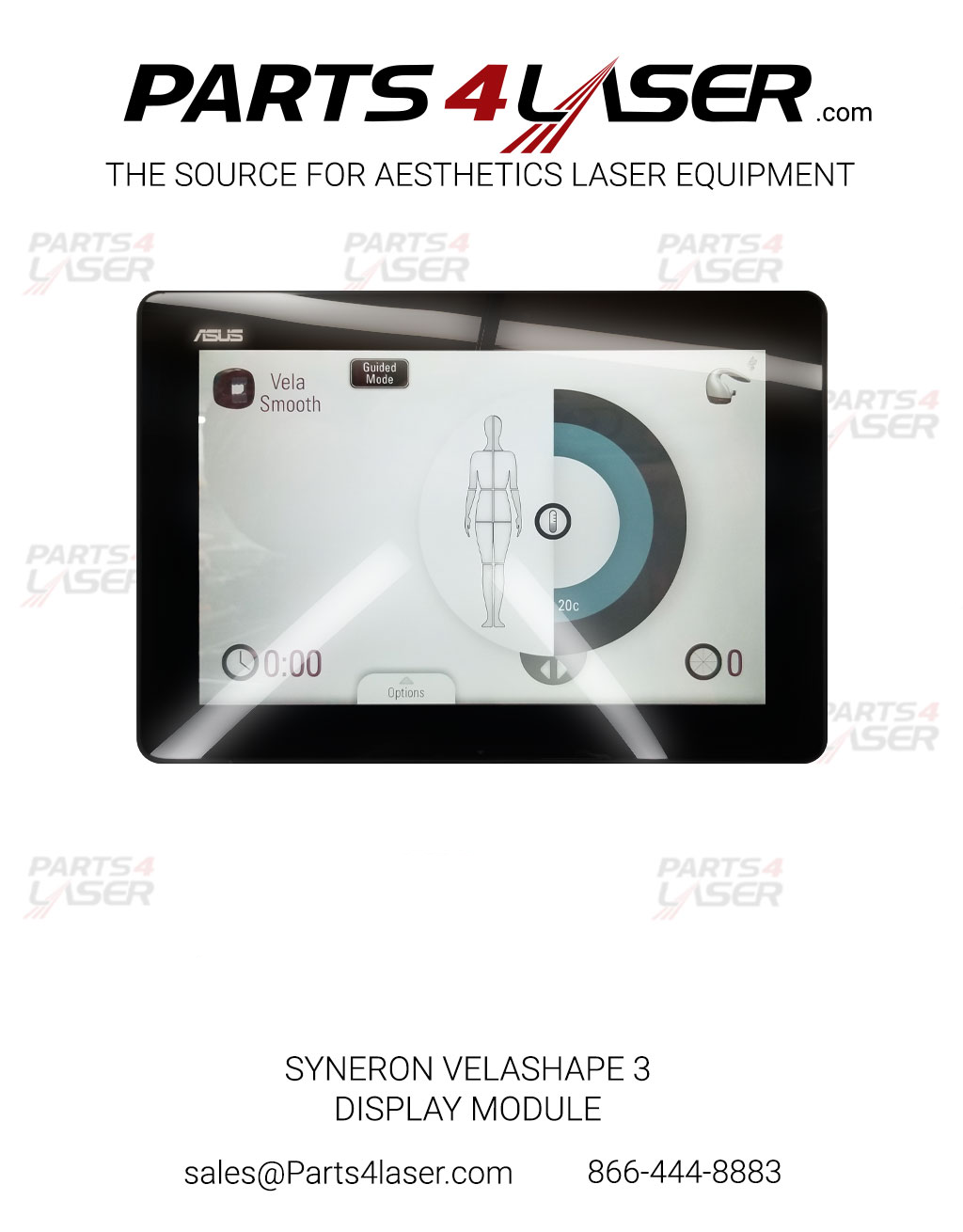 SYNERON VELASHAPE 3 DISPLAY MODULE TABLET SYPC2720