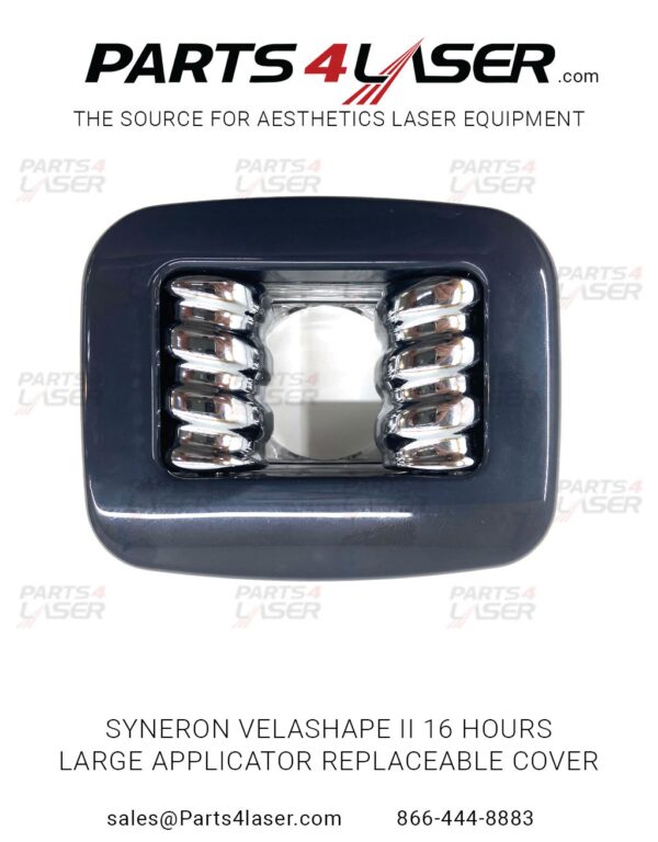 SYNERON VELASHAPE II 16 HOURS LARGE APPLICATOR REPLACEABLE COVER. VELASHAPE II VELASMOOTH PRO KT73482 ,SYCN2278