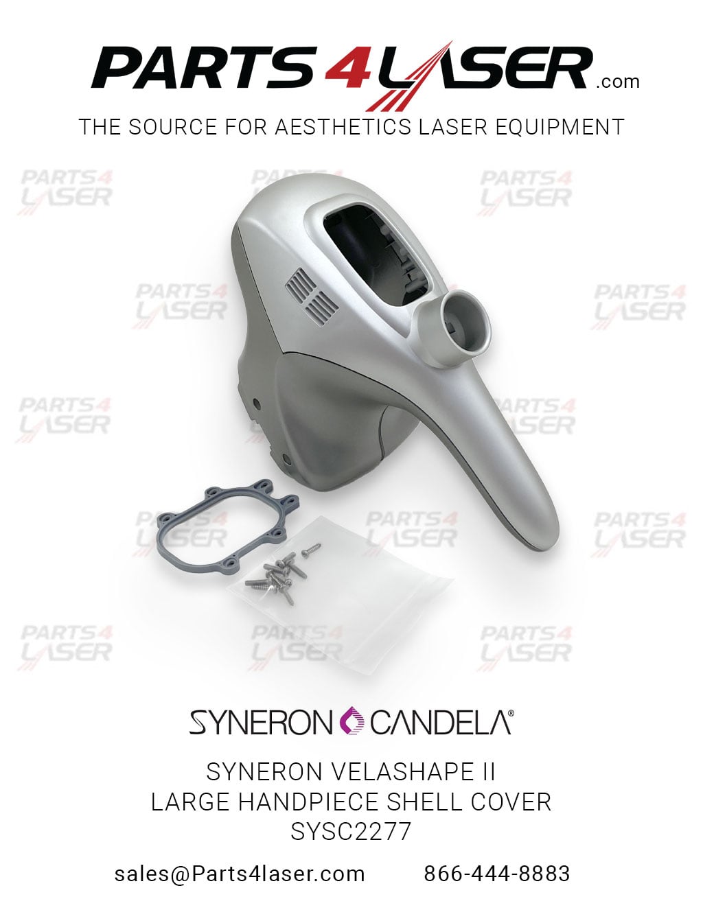 SYNERON VELASHAPE II 2 LARGE HANDPIECE SHELL COVER SYSC2277