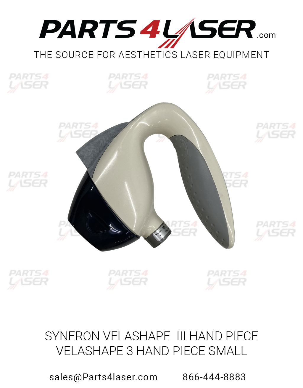 SYNERON VELASHAPE SMALL HANDPIECE,COMPLETE HAND UNIT - Image 3