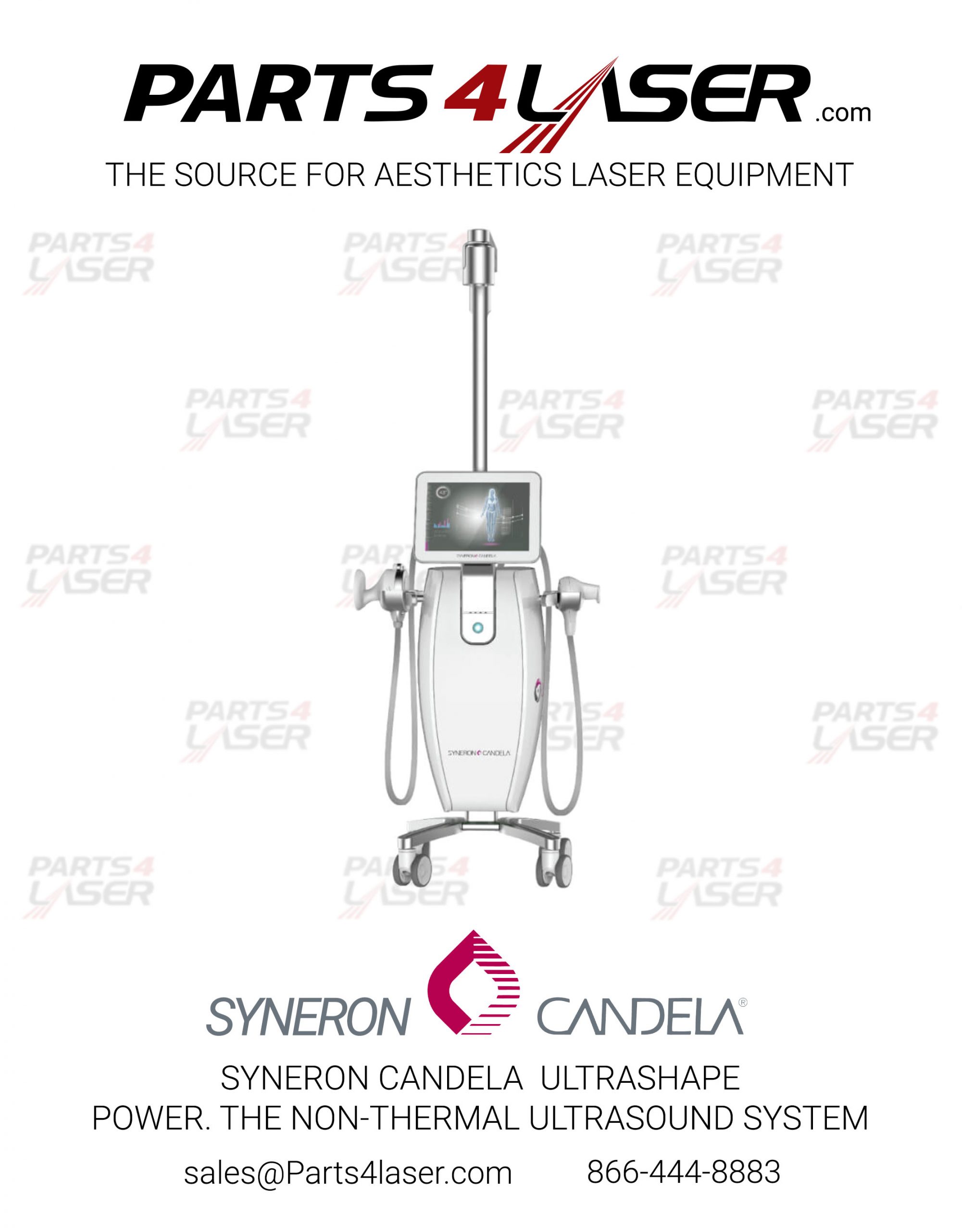 NEW SYNERON CANDELA U-SCULPT POWER TRANSDUSER ULTRASHAPE MULTI HAND PIECE FG71531 - Image 6