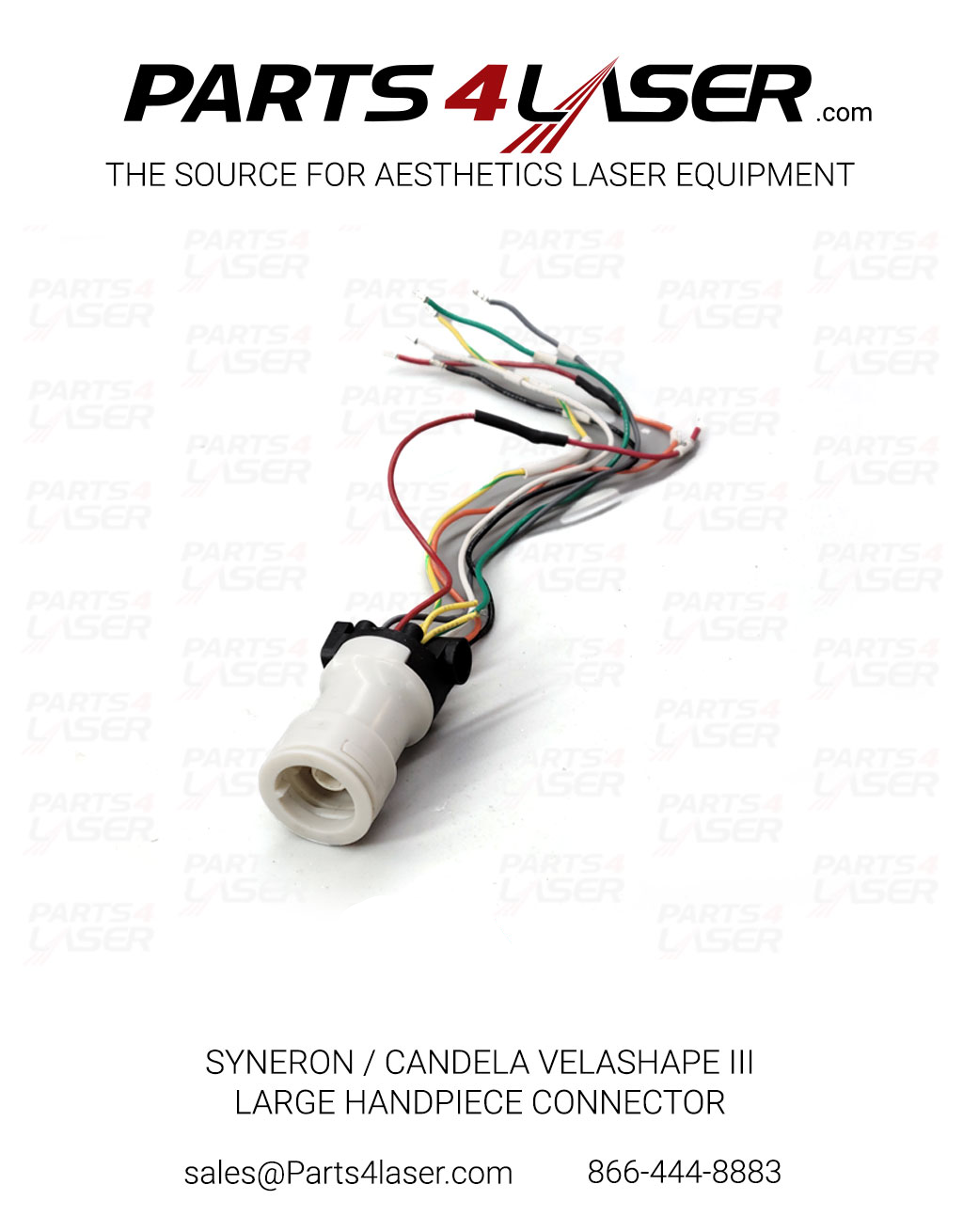 SYNERON / CANDELA VELASHAPE III VELASMOOTH ( LARGE HANDPIECE ) CONNECTOR SYHP3466, D4