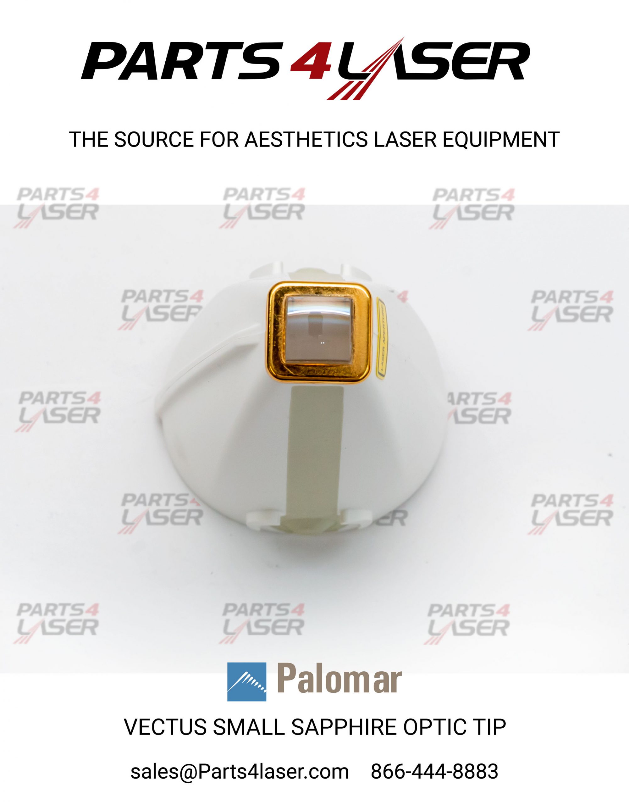 PALOMAR / CYNOSURE VECTUS SMALL TIP GOLD CHILL TIP , PACN2964 G26 - Image 3