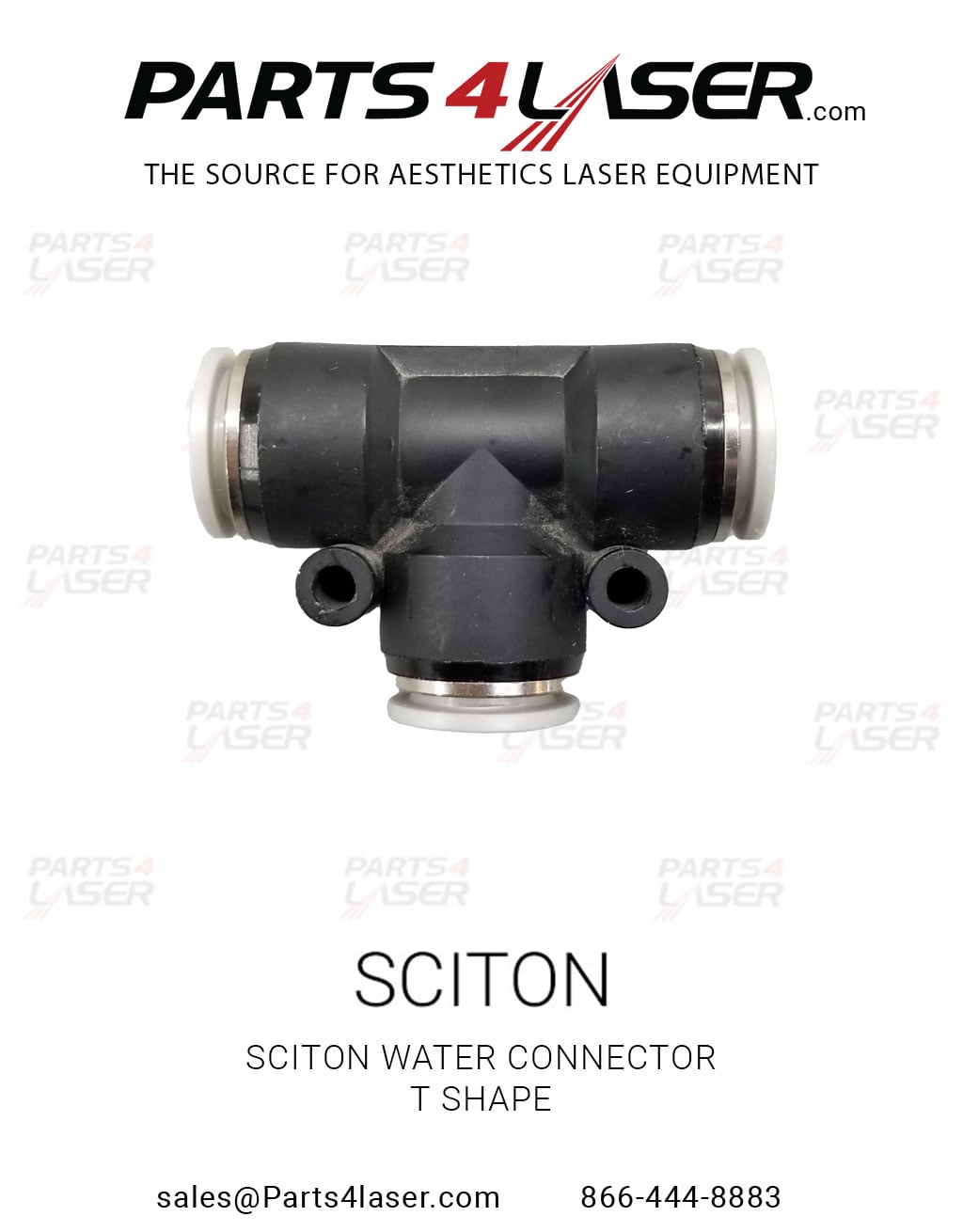 SCITON PROFILE / JOULE MACHINE WATER CONNECTOR T SHAPE SCCN3808