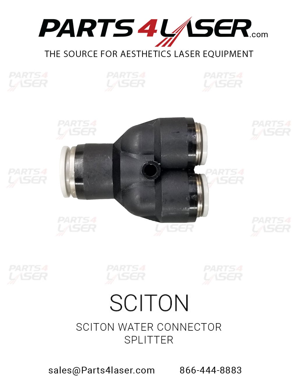 SCITON PROFILE / JOULE MACHINE WATER CONNECTOR SPLITTER SCCN3807