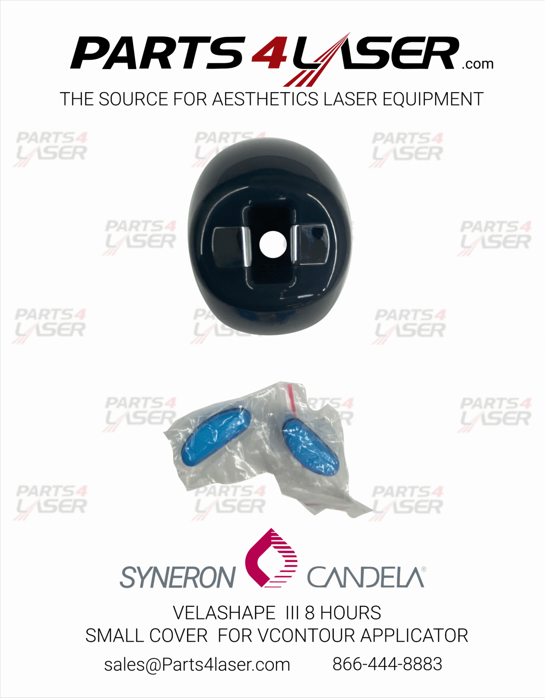 SYNERON VELASHAPE III 8 HOURS SMALL COVER FOR VCONTOUR APPLICATOR KT75061 SYCN2285 - Image 2