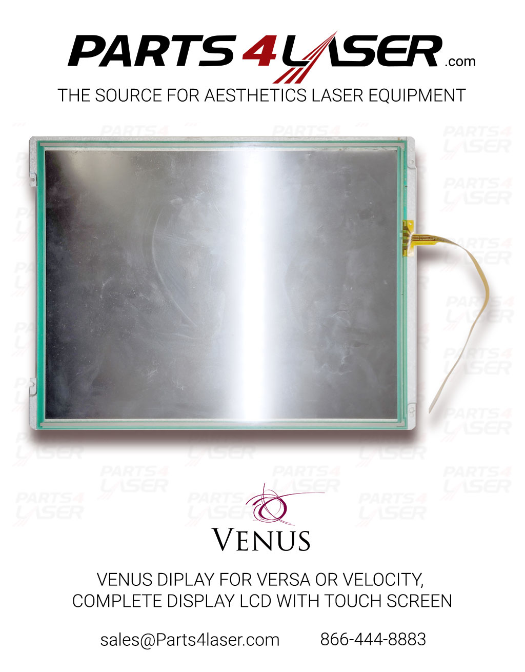 VENUS DIPLAY FOR VERSA OR VELOCITY, COMPLETE DISPLAY LCD WITH TOUCH SCREEN VNCN3567 D70