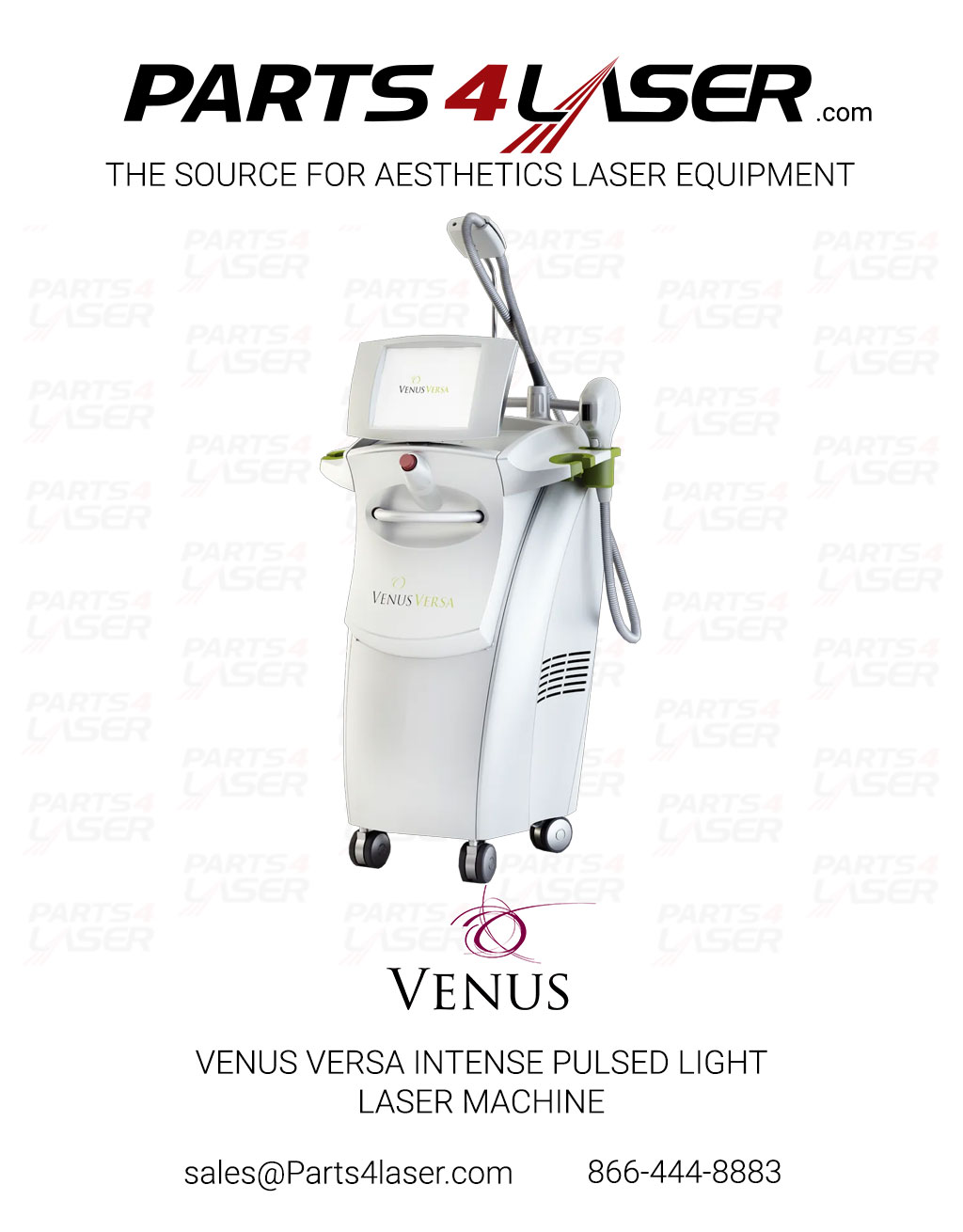 VENUS VERSA INTENSE PULSED LIGHT LASER MACHINE REPAIR AND SERVICE - Image 2