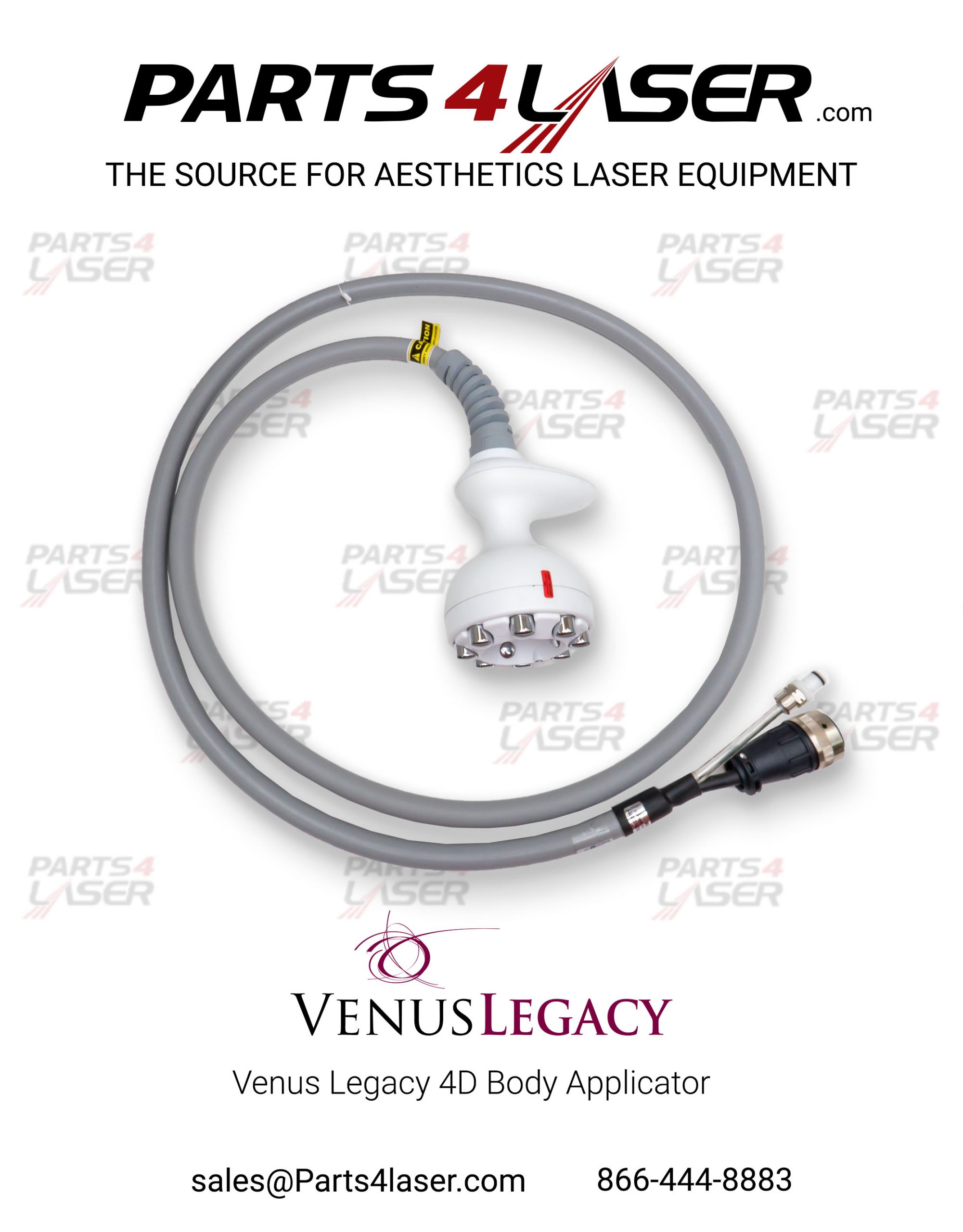 VENUS LEGACY LB2 AS100063 HAND PIECE 4D BODY APPLICATOR WITH SUCTION