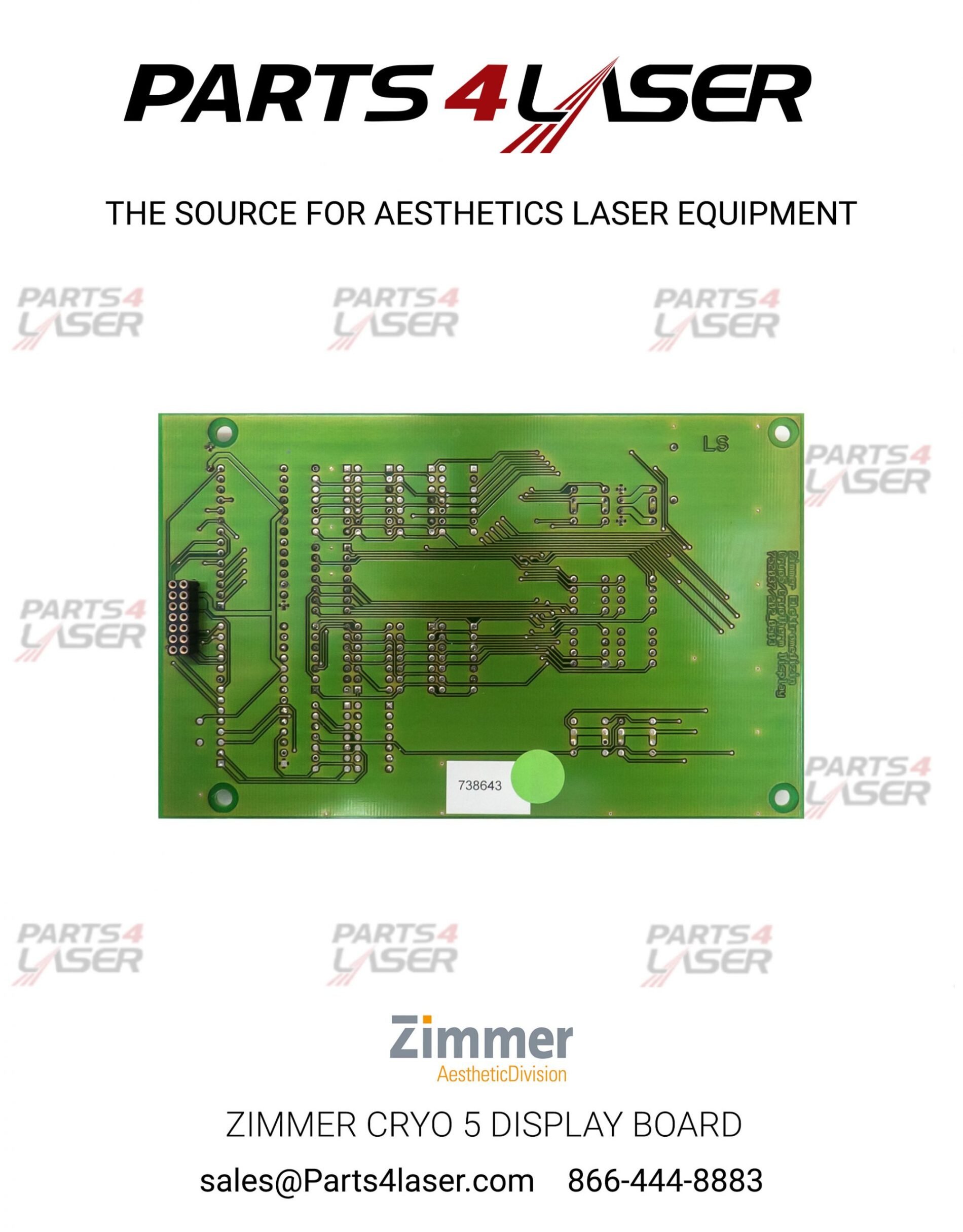 ZIMMER CRYO 5 DISPLAY BOARD - Image 3