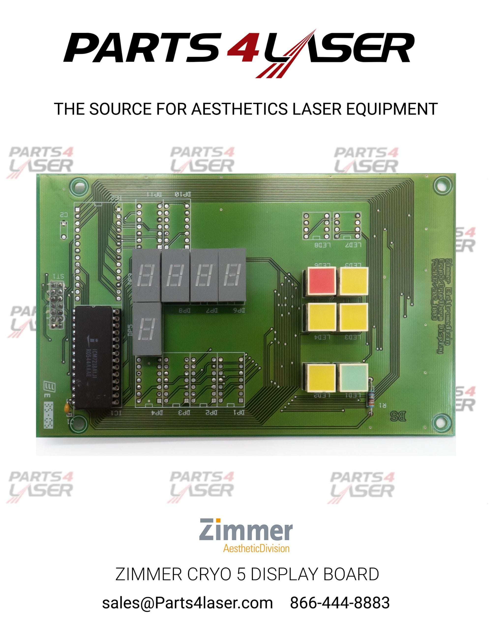 ZIMMER CRYO 5 DISPLAY BOARD - Image 2