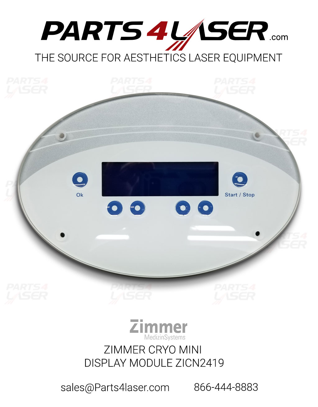ZIMMER CRYO MINI DISPLAY MODULE ZICN2419 G7