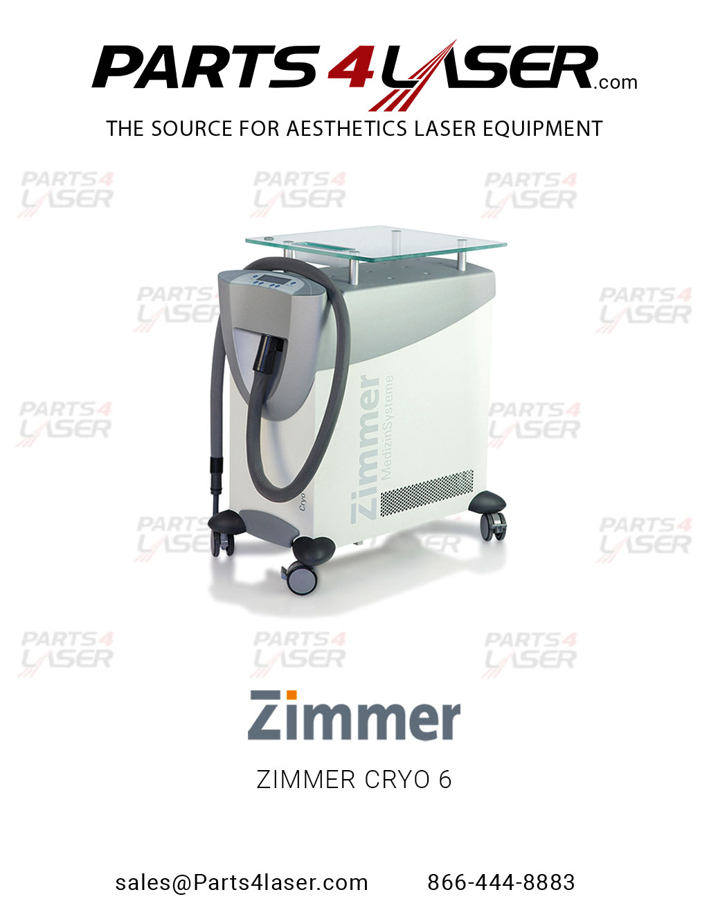 ZIMMER CRYO 6 HOSE 10FT (3 METER) EXTRA LONG ZiCN2315 FOR CYNOSURE AND CANDELA HENDPIECES - Image 4