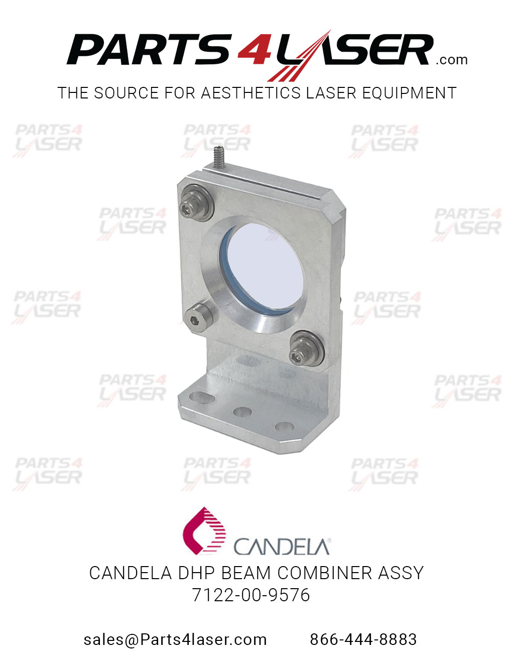 CANDELA BEAM COMBINER GMAX PRO,GENTLE MAX PRO BEAM COMBINER ASSEMBLY 7122-00-9576 PRO #20 CAOP2921, D22