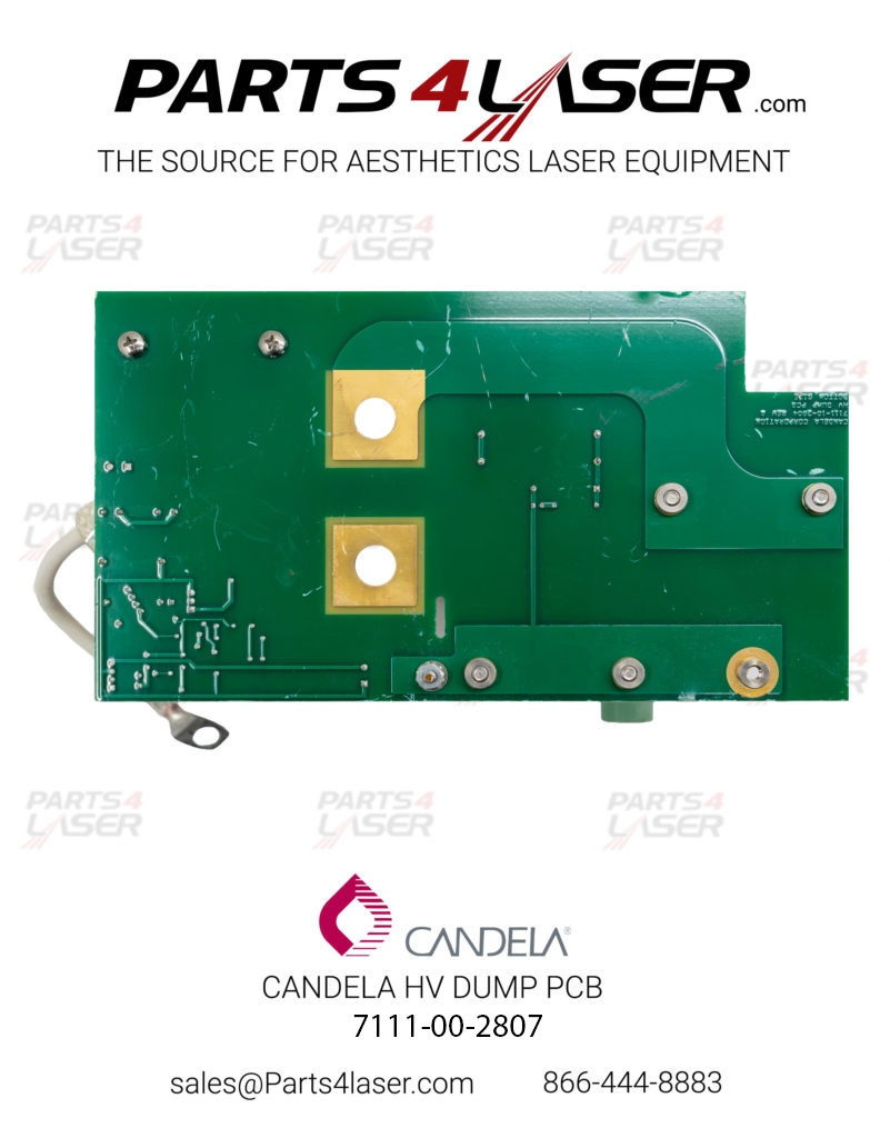 CANDELA GMAX PRO GENTLE MAX / PICOWAY HV DUMP PCB 7111-07-2807 7111-00-2807 , CAPC2614 - Image 3