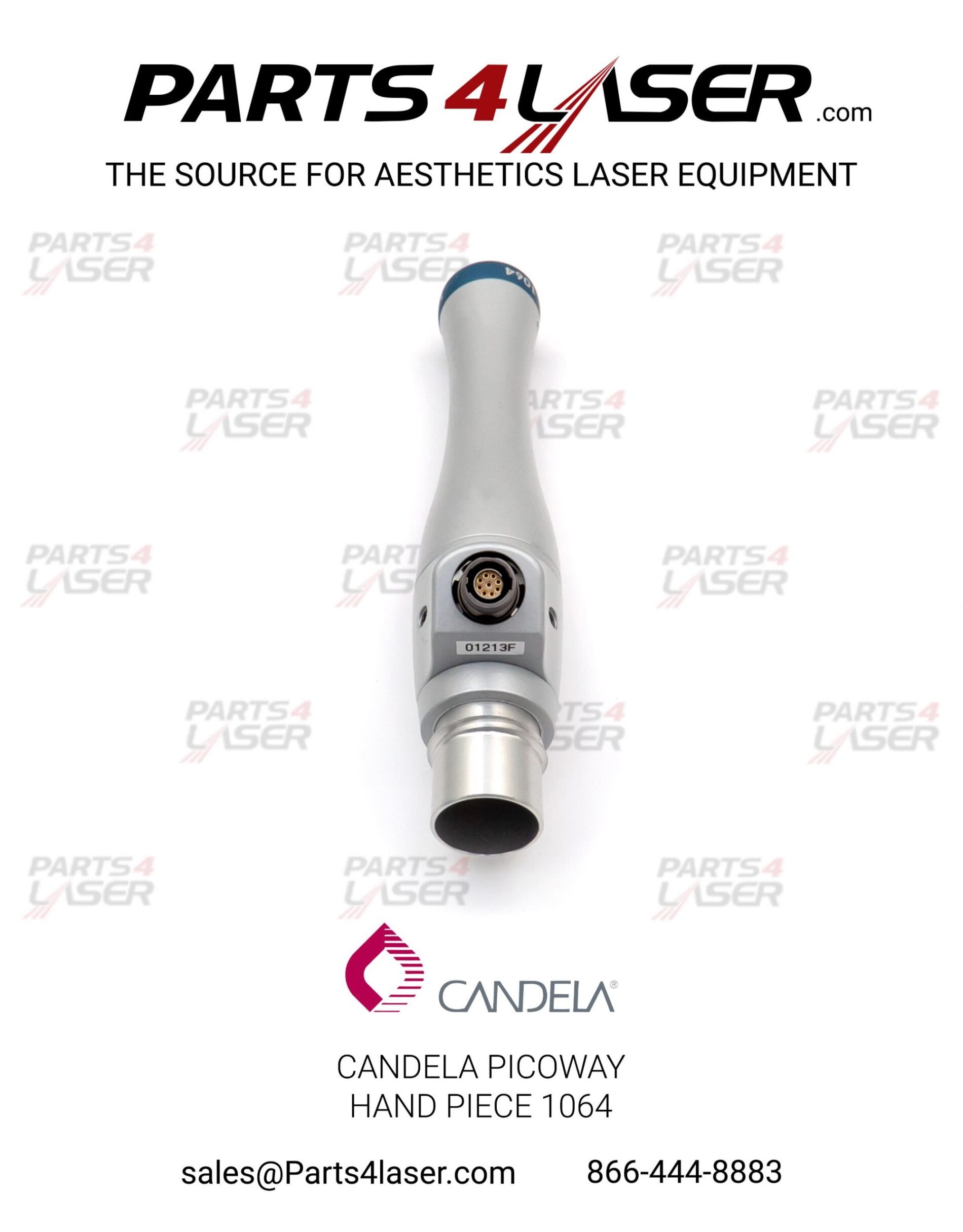 CANDELA PICOWAY RESOLVE 1064 HANDPIECE ASSEMBLY 7123-00-0059 , CAHP1289 - Image 2