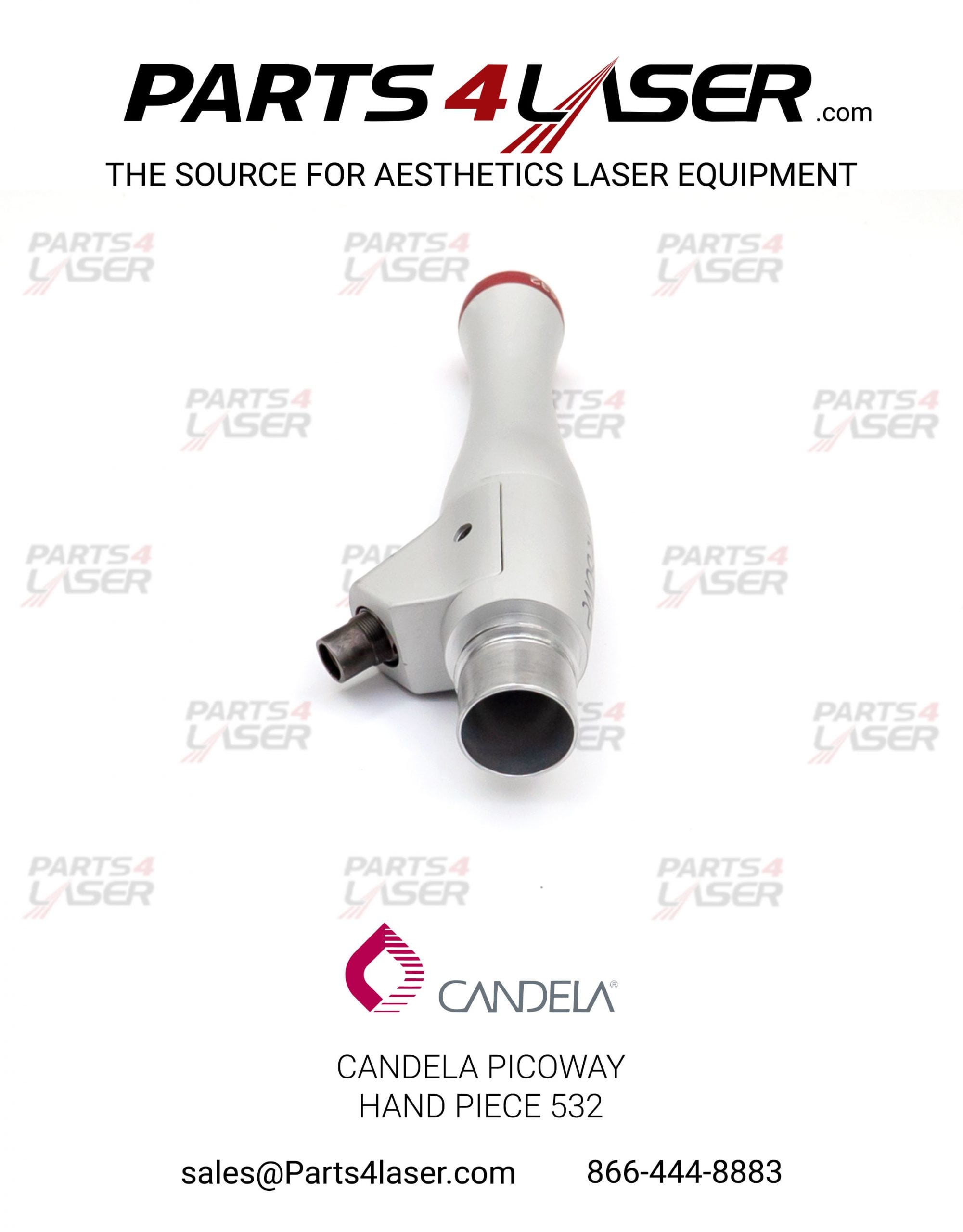 CANDELA PICOWAY RESOLVE 532 HANDPIECE ASSEMBLY 7123-00-0058 , CAHP1288