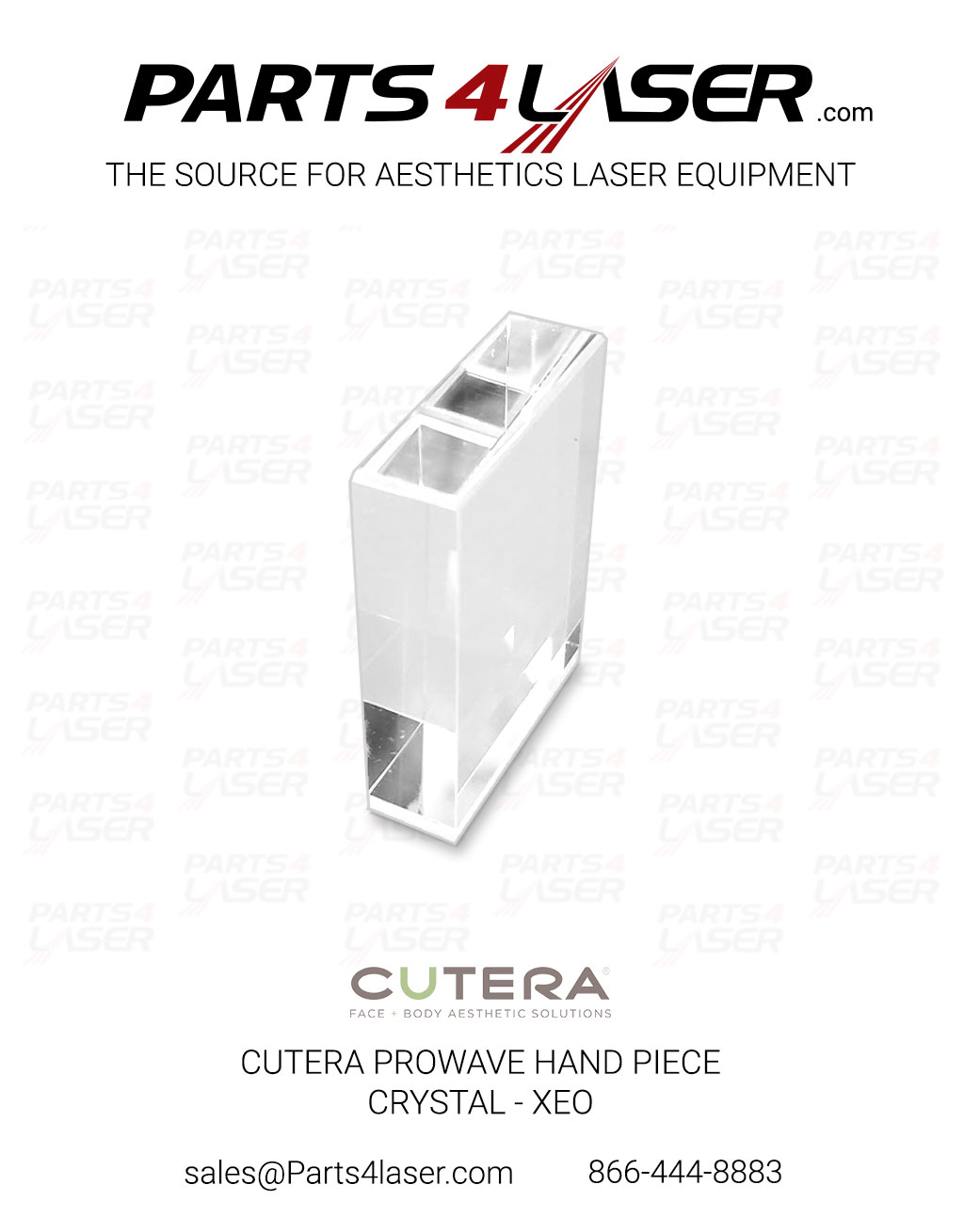 CUTERA PROWAVE HAND PIECE CRYSTAL - XEO