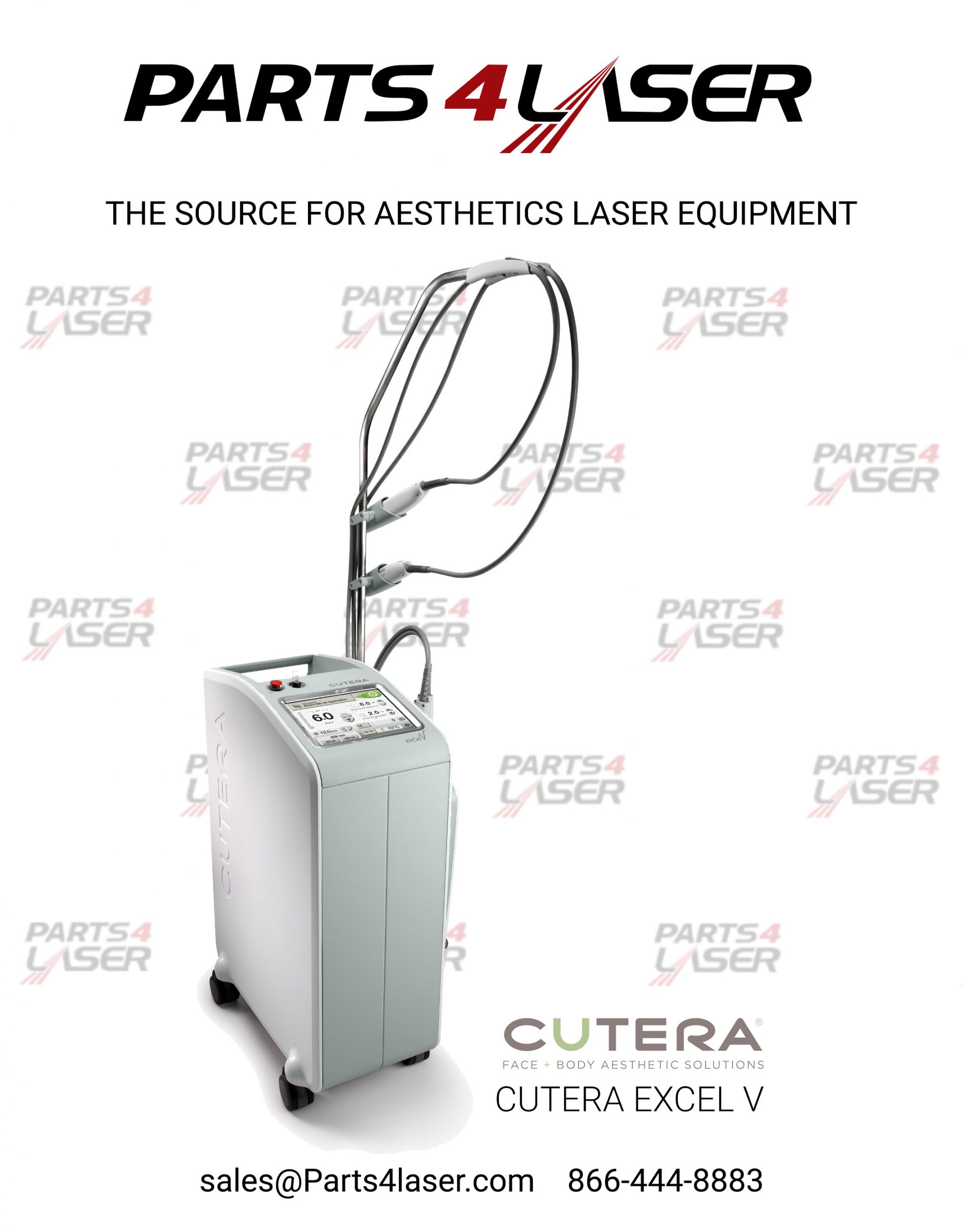 CUTERA EV+ 2MM DERMASTAT HAND PIECE, Excel V PLUS CUHP3597 - Image 2