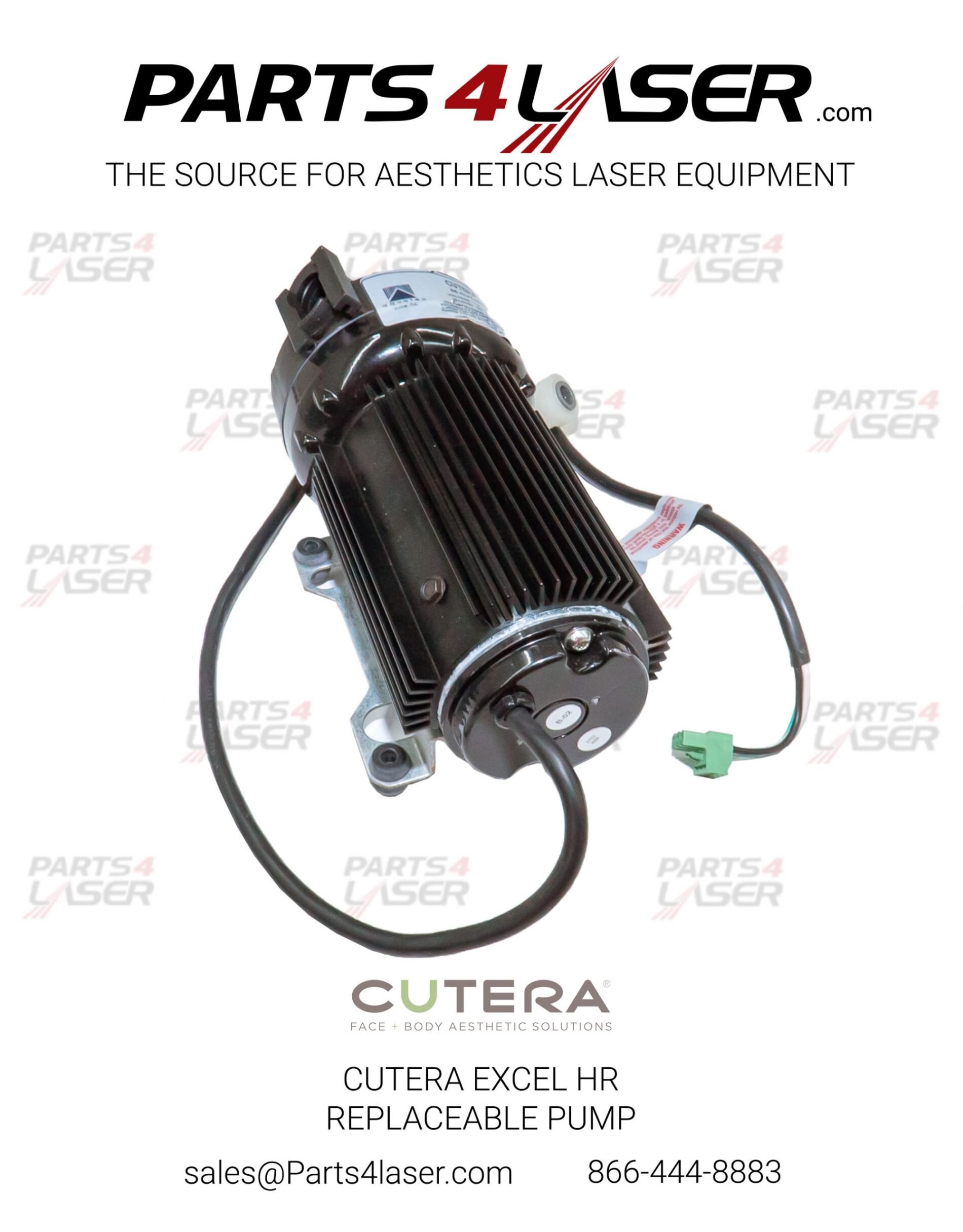 CUTERA EXCEL HR REPLACEABLE WATER PUMP , CUTERA EXCEL HR REPLACEABLE WATER PUMP LARGE PUMP HEAD,CUPU1509