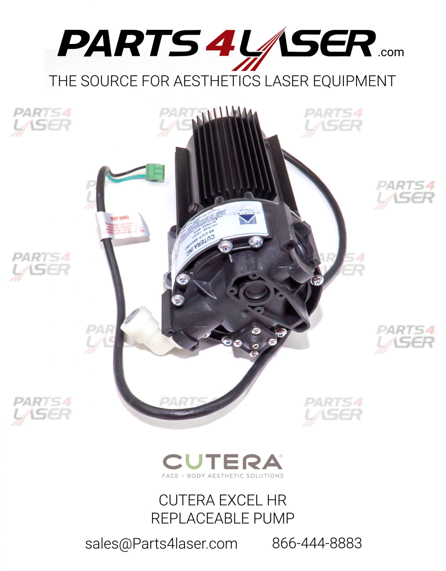 CUTERA EXCEL HR REPLACEABLE WATER PUMP , CUTERA EXCEL HR REPLACEABLE WATER PUMP LARGE PUMP HEAD,CUPU1509 - Image 2