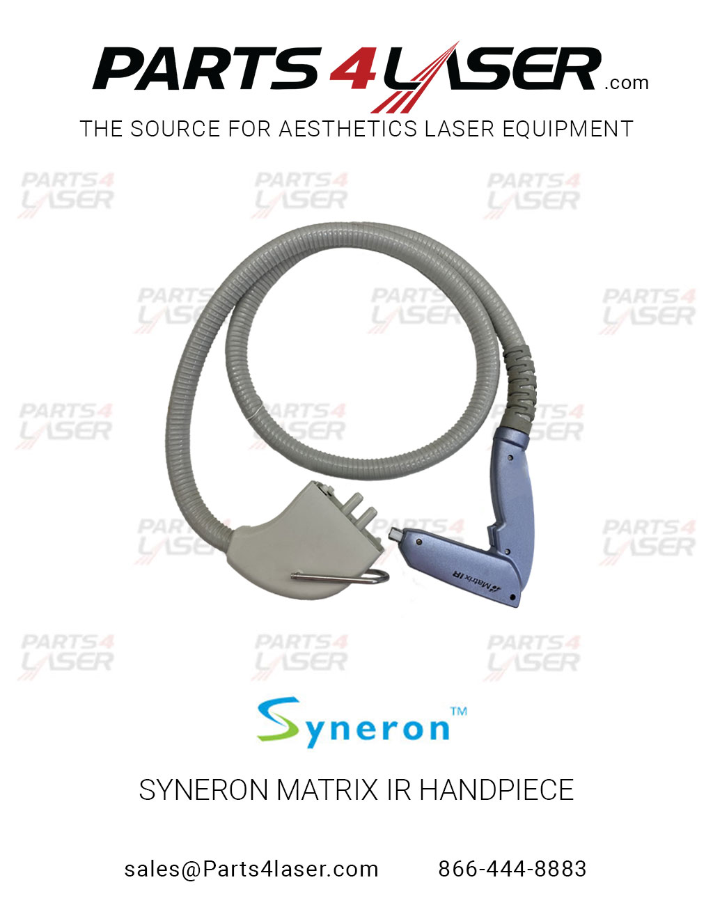 SYNERON MATRIX IR HANDPIECE, COMPLETE HAND UNIT