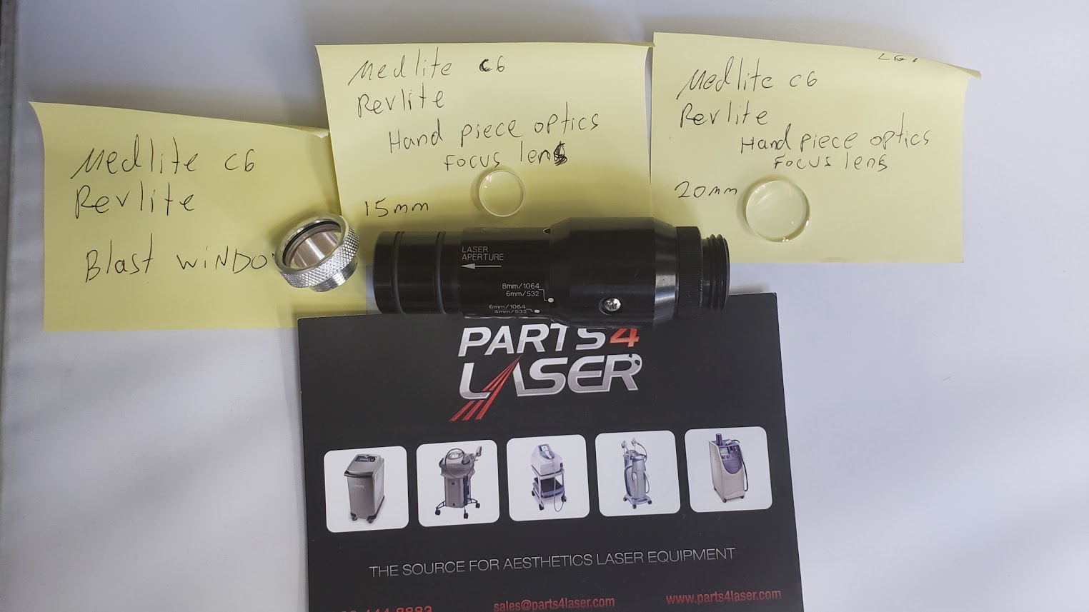 HOYA CON BIO MEDLITE / REVLITE HANDPIECES OPTICS