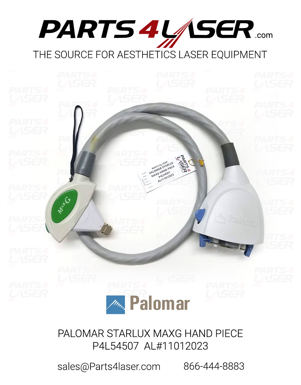 PALOMAR MAXG LUXG HAND PIECE CLEAR FLOW TUBE PACN2632 - Image 2