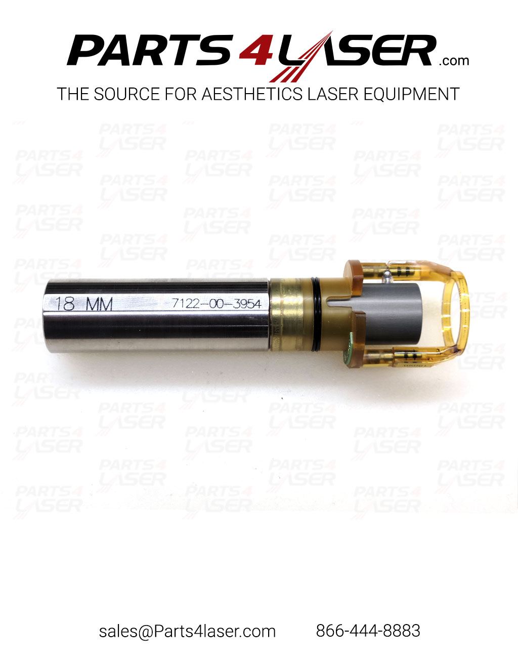 CANDELA GENTLEMAX GMAX CARTRIDGE 18MM 7122-00-3954 COMPLETE CACN1354, B9