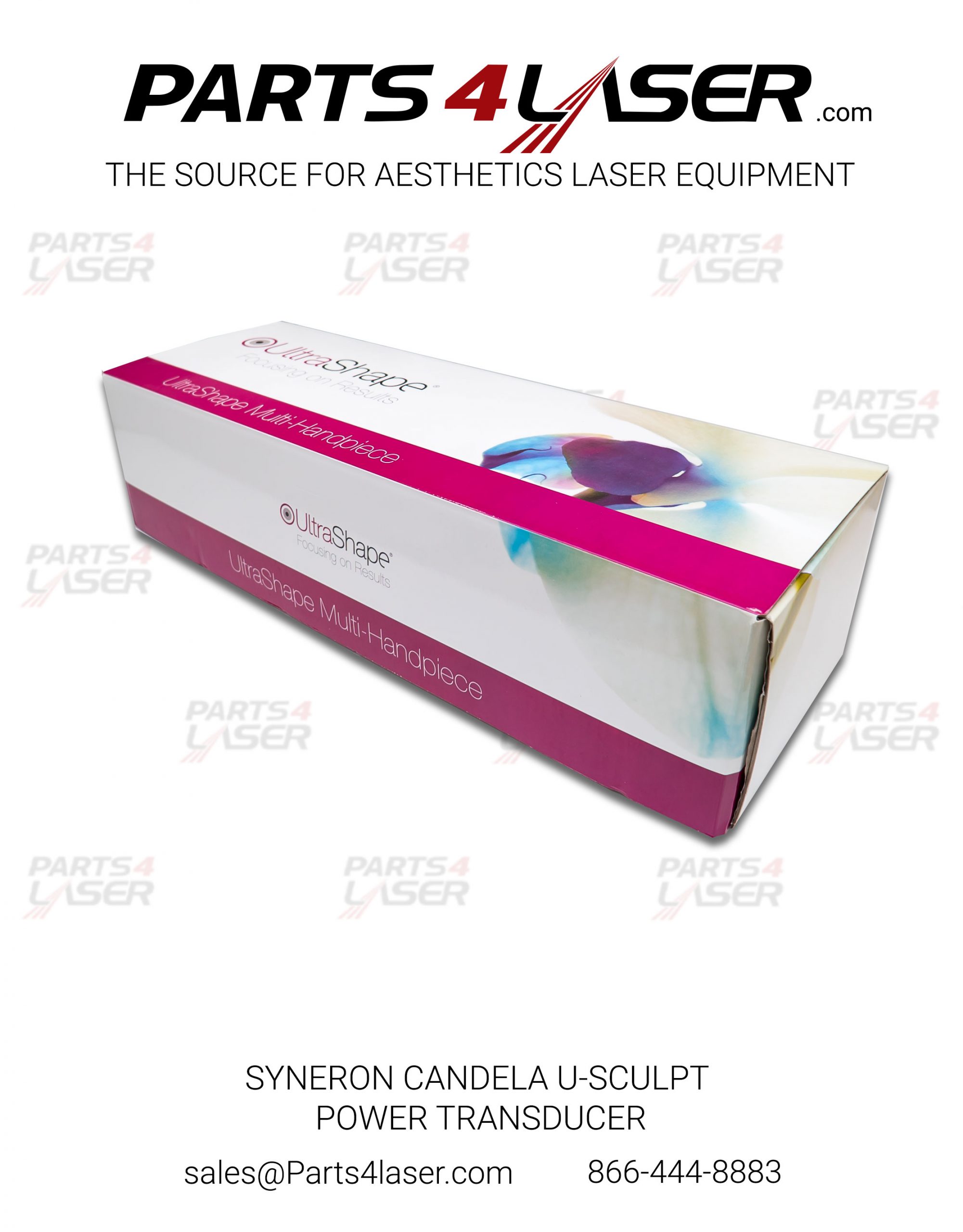 NEW SYNERON CANDELA U-SCULPT POWER TRANSDUSER ULTRASHAPE MULTI HAND PIECE FG71531 - Image 5