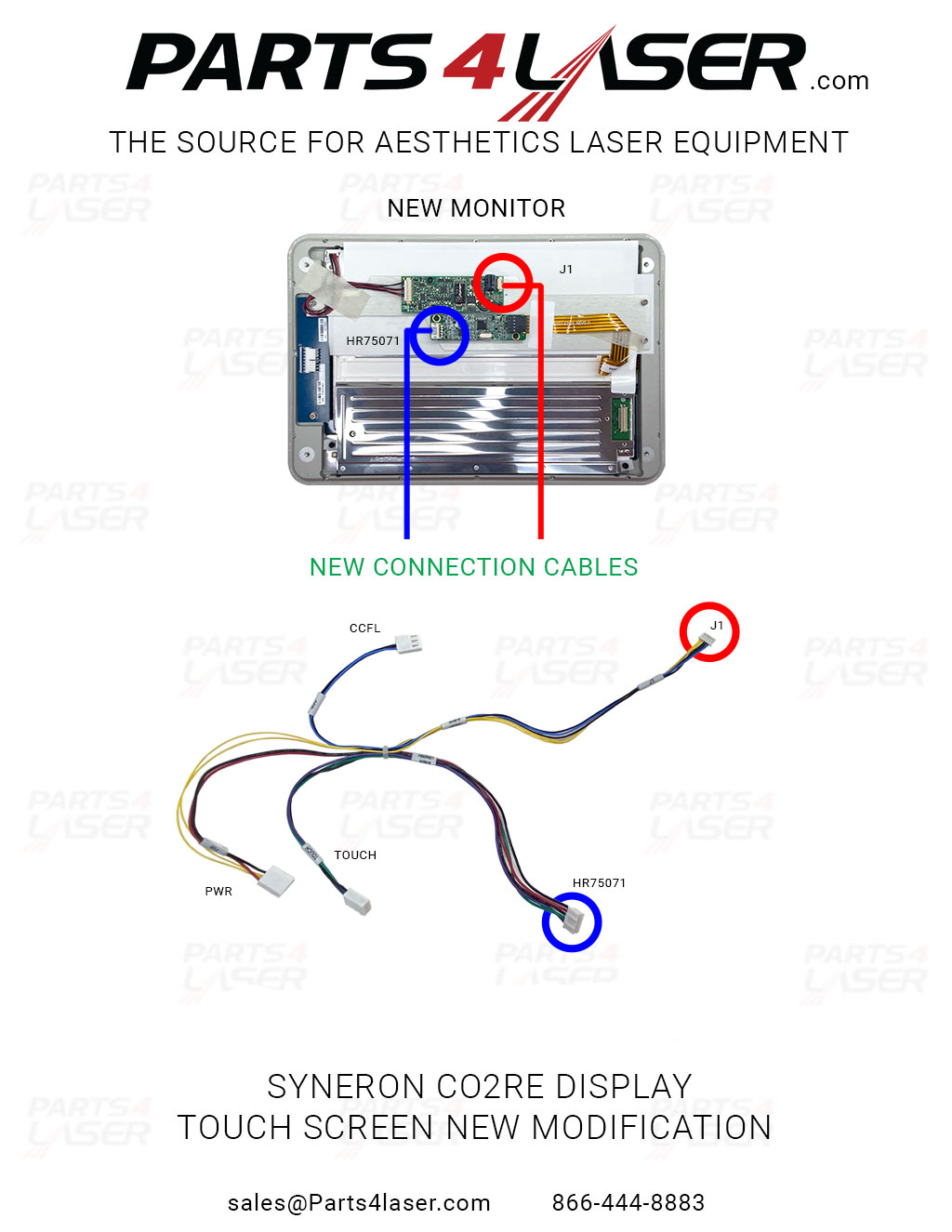 SYNERON CANDELA CO2RE CORE CO2 DISPLAY TOUCH SCREEN NEW MODIFICATION CAPC2862 - Image 8