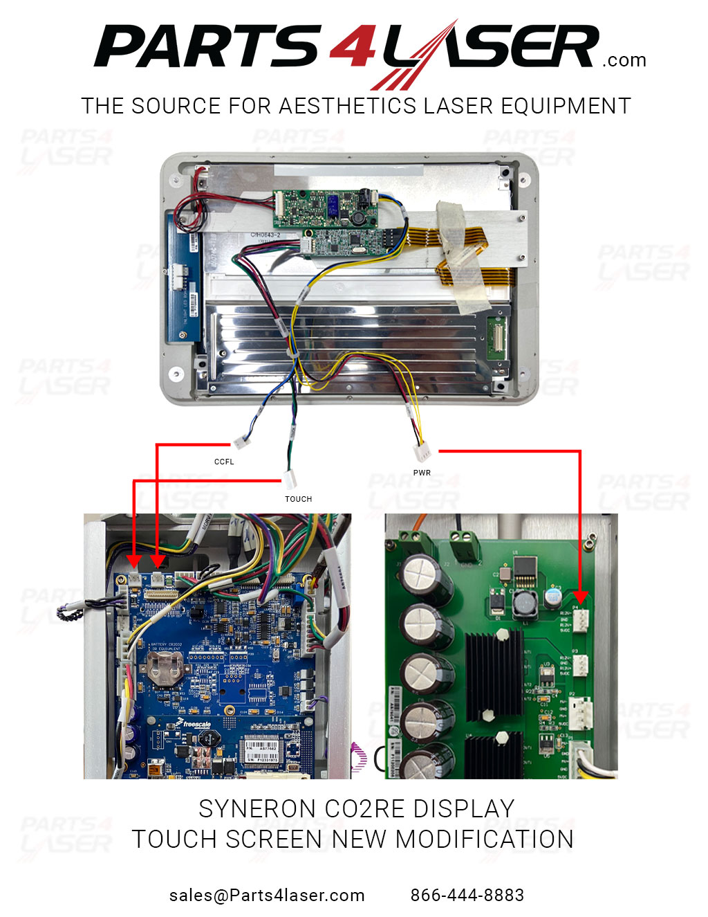 SYNERON CANDELA CO2RE CORE CO2 DISPLAY TOUCH SCREEN NEW MODIFICATION CAPC2862 - Image 7