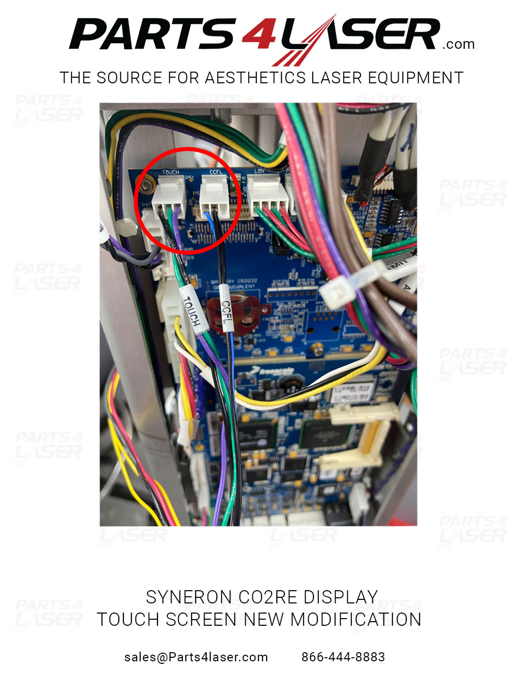 SYNERON CANDELA CO2RE CORE CO2 DISPLAY TOUCH SCREEN NEW MODIFICATION CAPC2862 - Image 6