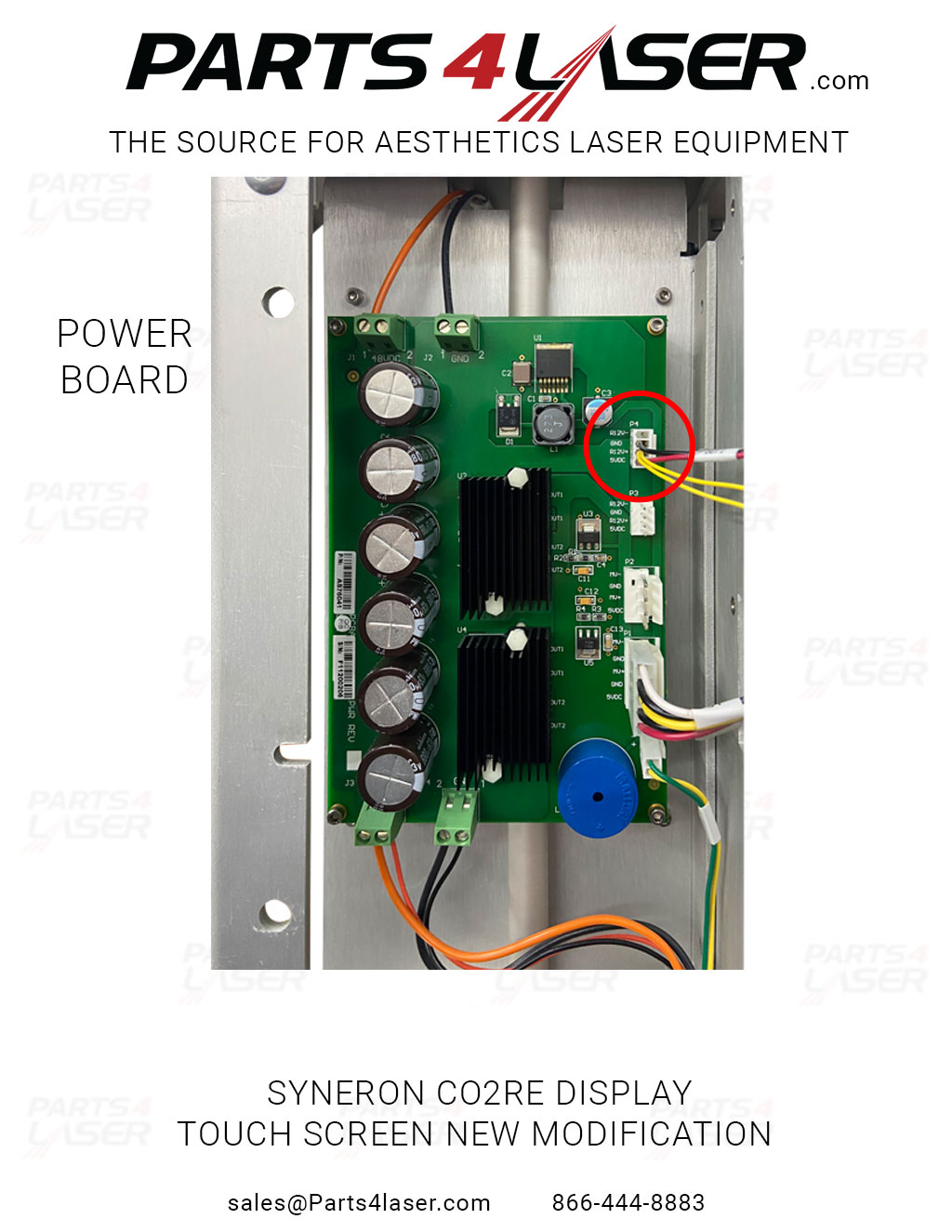 SYNERON CANDELA CO2RE CORE CO2 DISPLAY TOUCH SCREEN NEW MODIFICATION CAPC2862 - Image 4