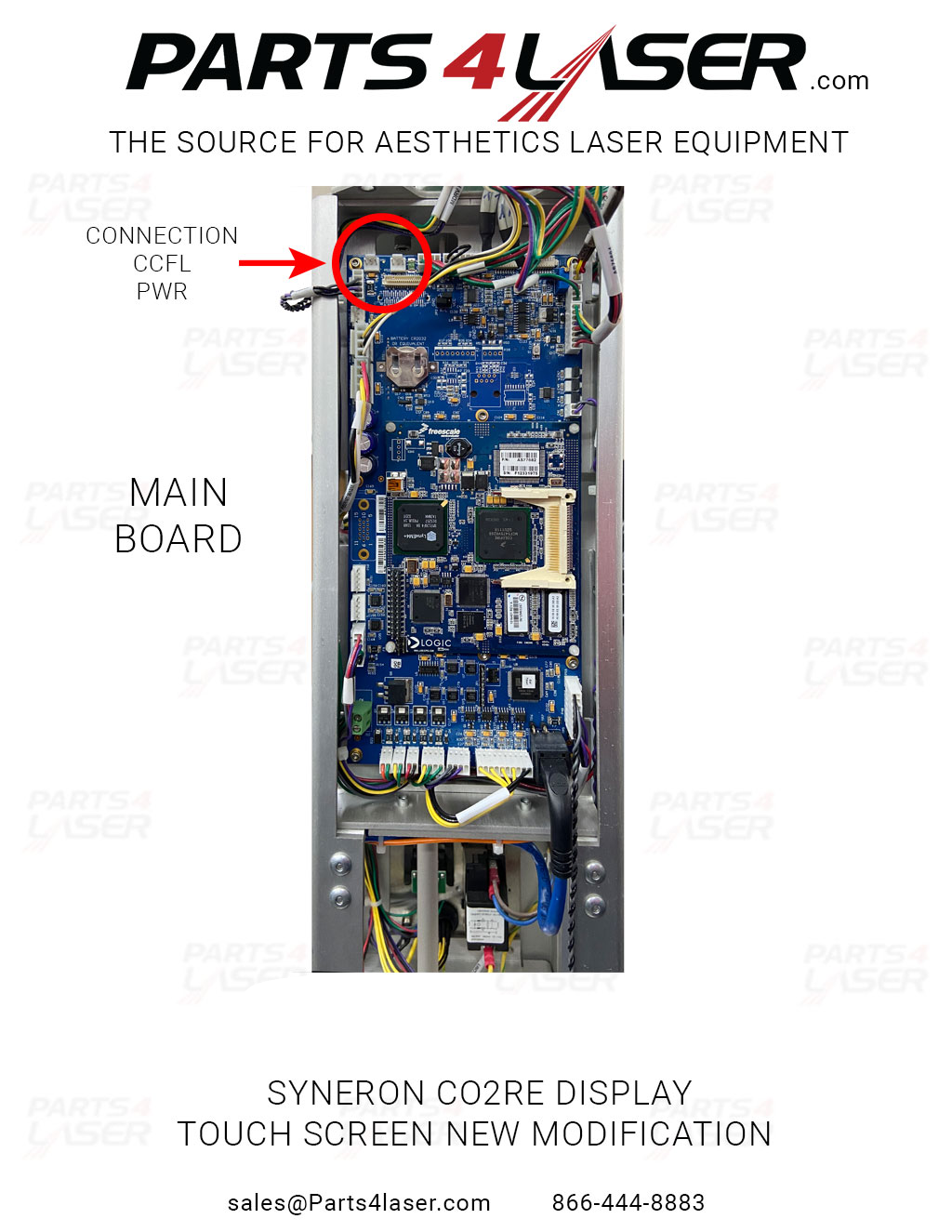 SYNERON CANDELA CO2RE CORE CO2 DISPLAY TOUCH SCREEN NEW MODIFICATION CAPC2862 - Image 3