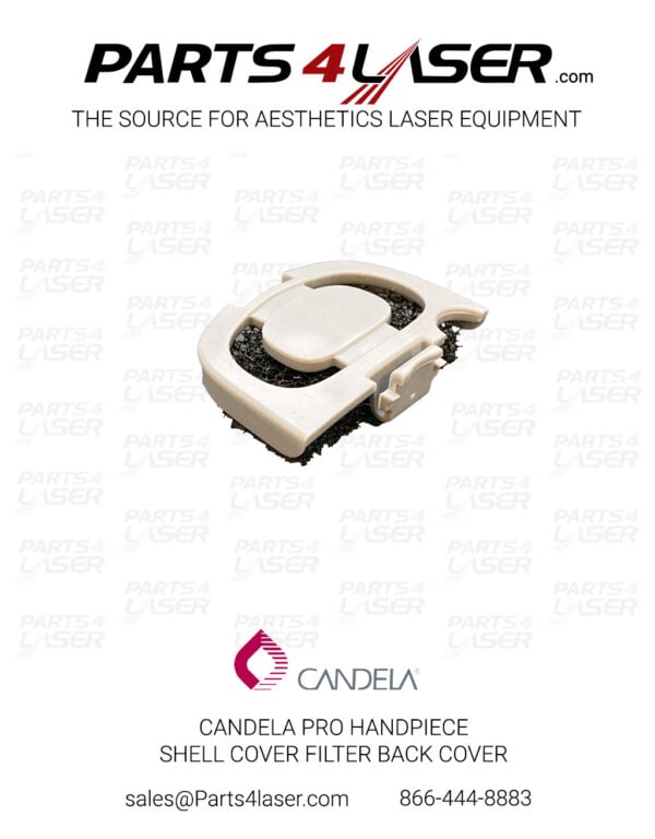 CANDELA PRO HANDPIECE SHELL COVER FILTER BACK COVER CASC3739
