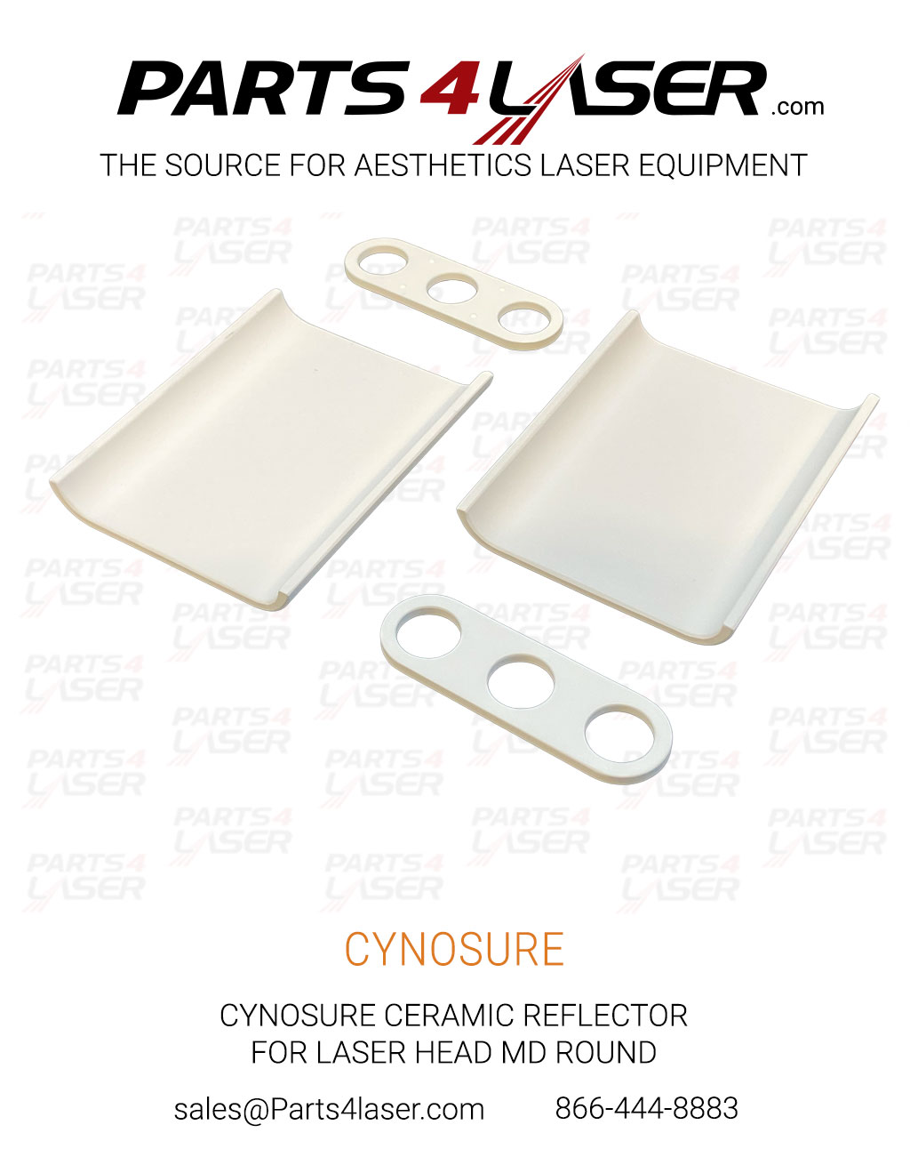 CYNOSURE CERAMIC REFLECTOR FOR LASER HEAD MD ROUND CYCN3181