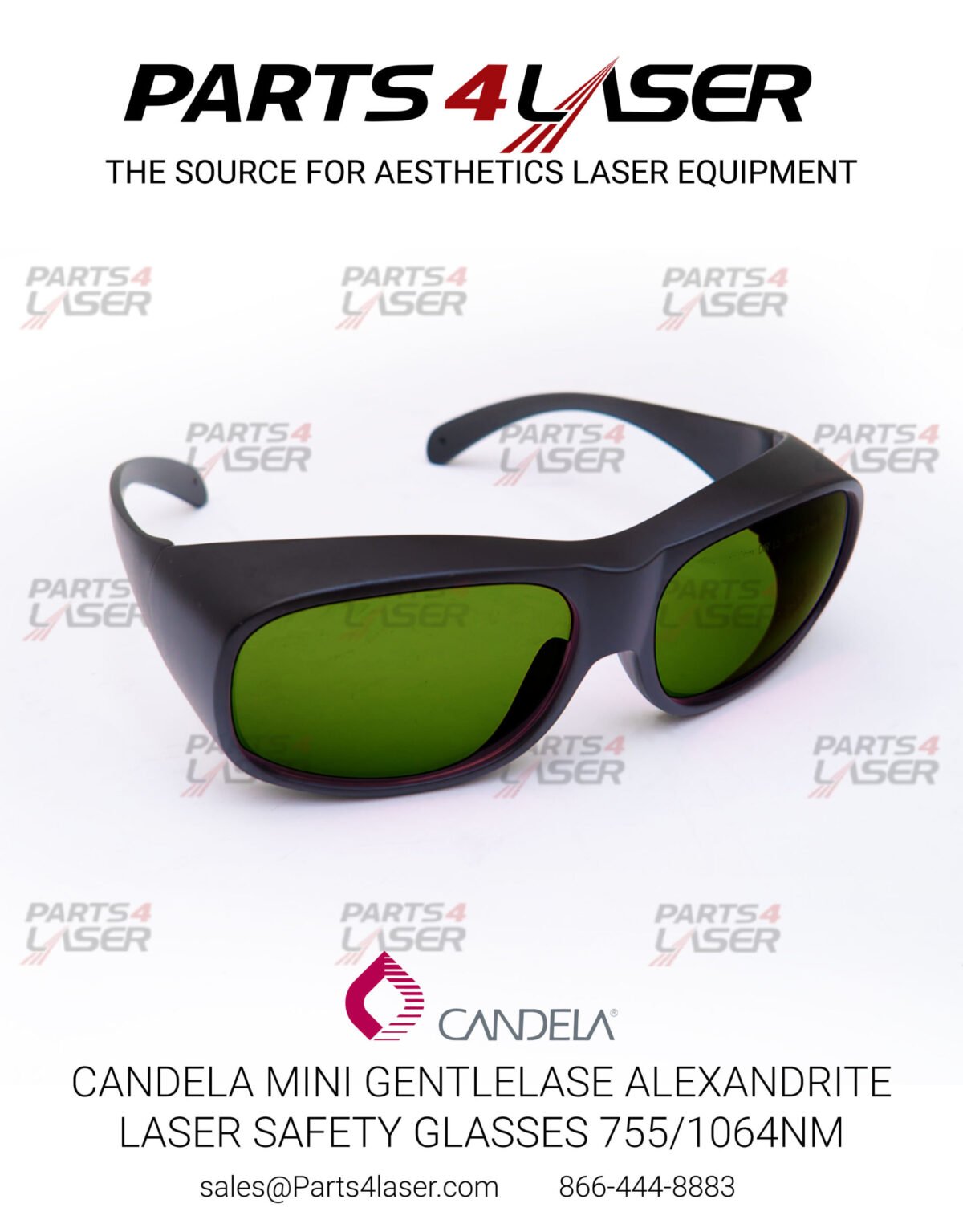 CANDELA MINI GENTLELASE ALEXANDRITE LASER SAFETY GLASSES 755/1064nm , CAGO1305