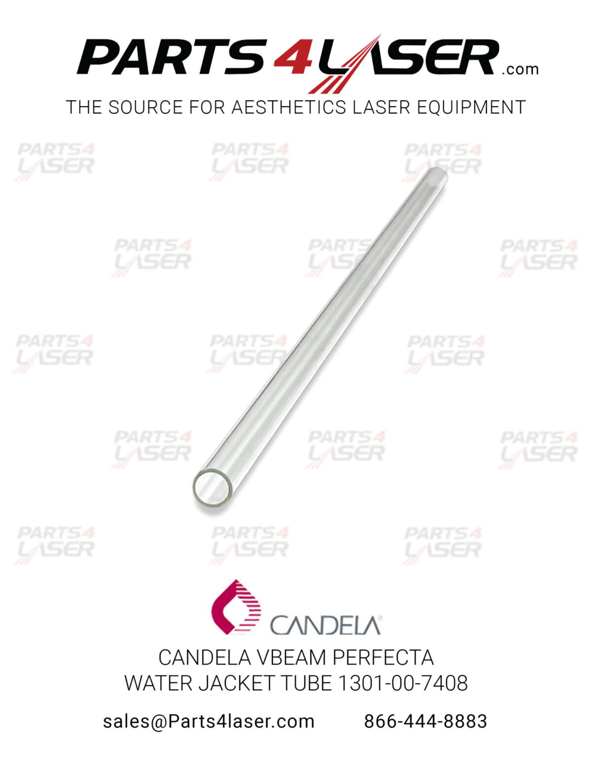 CANDELA  VBEAM PERFECTA WATER JACKET TUBE 1301-00-7408  CACN1500 - Image 2