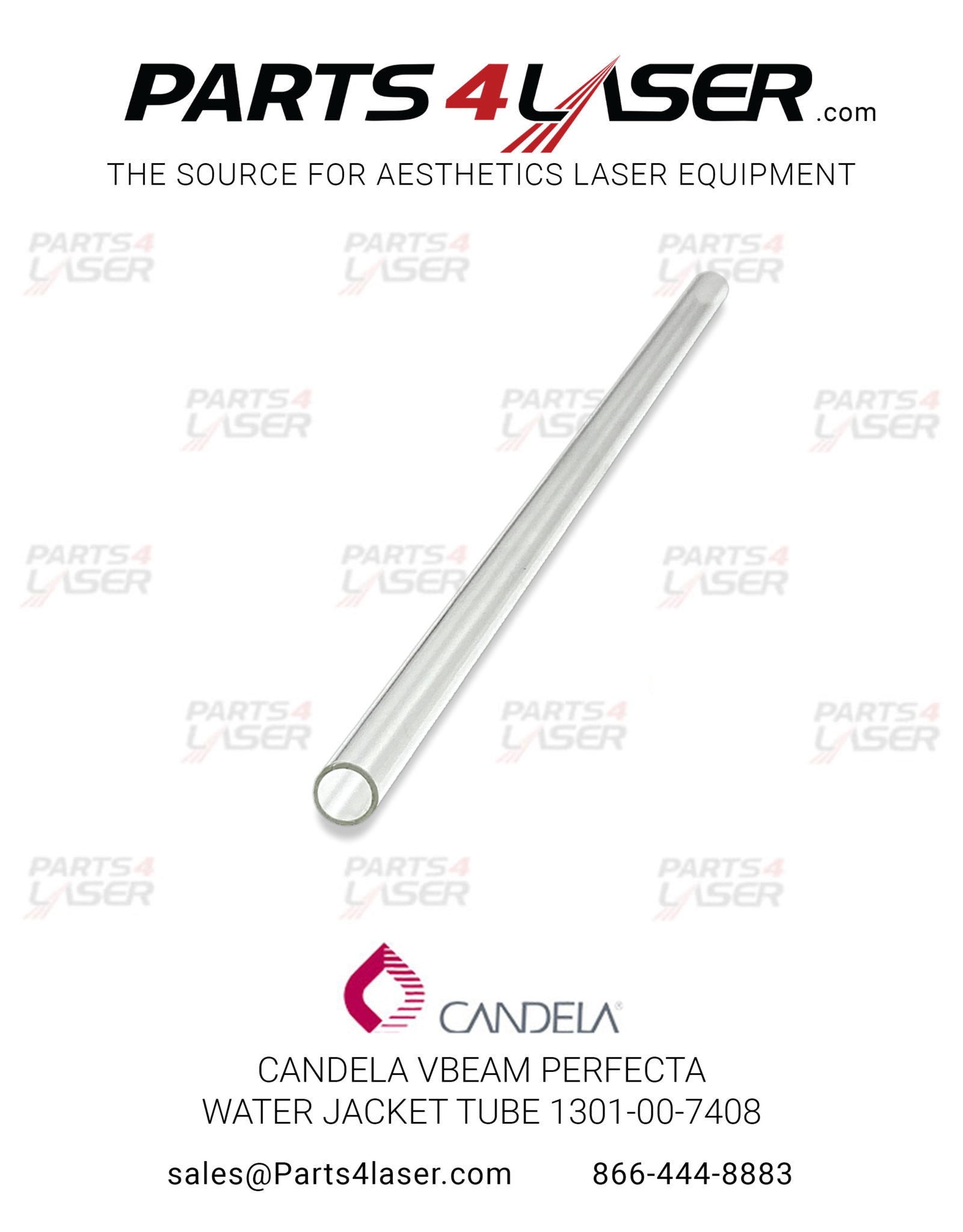 CANDELA VBEAM PERFECTA WATER JACKET TUBE 1301-00-7408 CACN1500 - Image 2