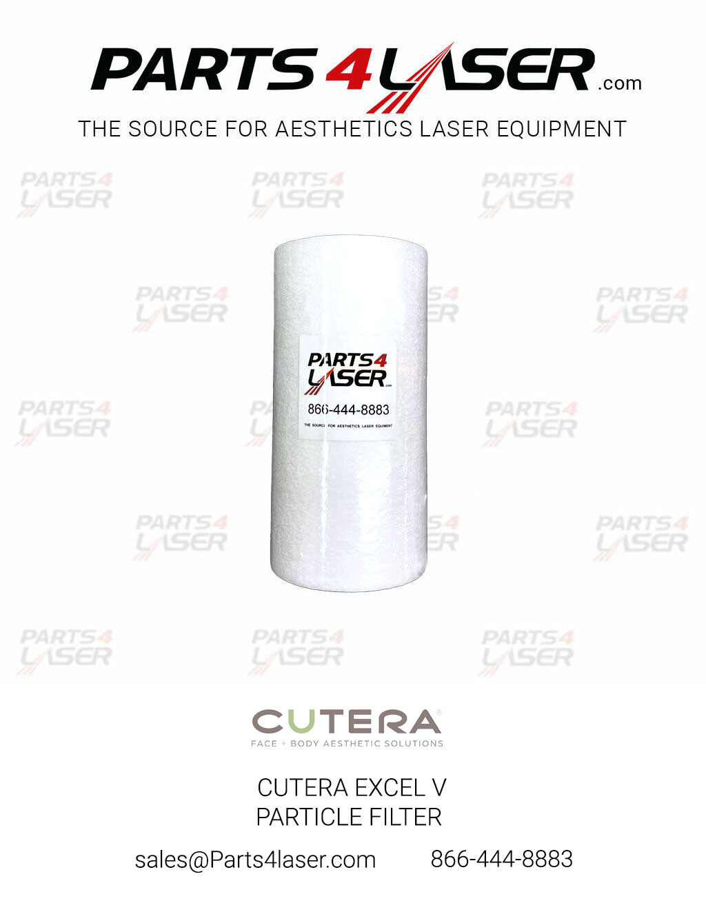 CUTERA EXCEL V PARTICLE FILTER , CUTERA EXCELV PARTICLE FILTER , SUBMICRON FILTER