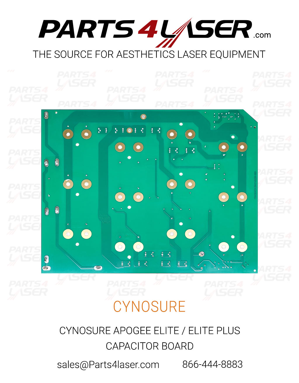 CYNOSURE APOGEE ELITE / ELITE + PLUS CAPACITOR BOARD 710-0126-000 CYPS3545 - Image 2