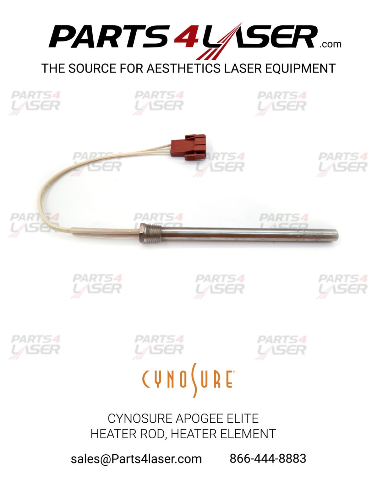 CYNOSURE APOGEE ELITE HEATER ROD, HEATER ELEMENT CYCN1846 100-7001-910 D57