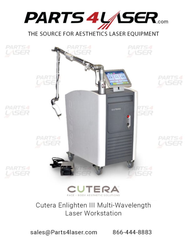 CUTERA ENLIGHTEN III MULTI-WAVELENGTH LASER WORKSTATION