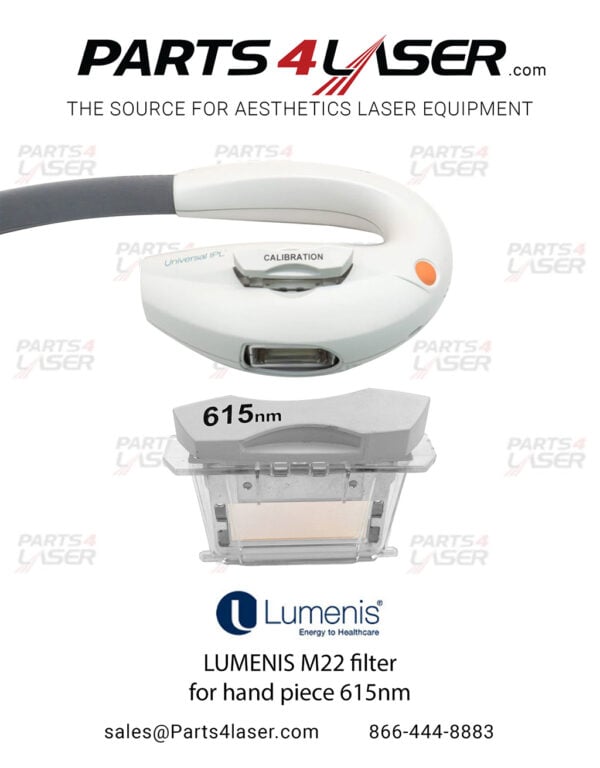 LUMENIS M22 FILTER FOR HAND PIECE 615nm KT-1014911 LUCN1998 F47